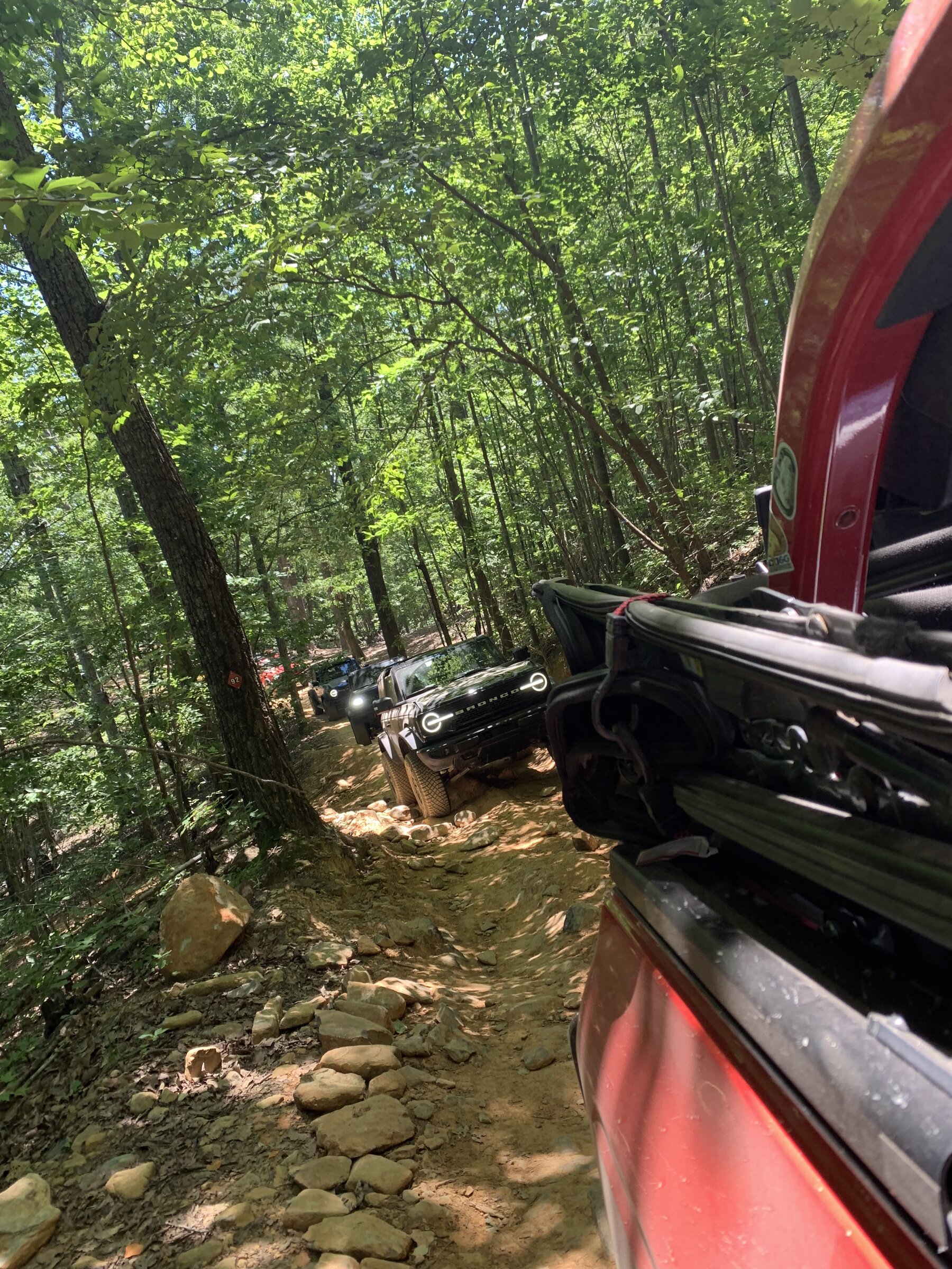 Ford Bronco Biggest Bronco day at Uwharrie National Forest yet 462B1816-242B-4CC2-97EF-4A68F2E8B8BD
