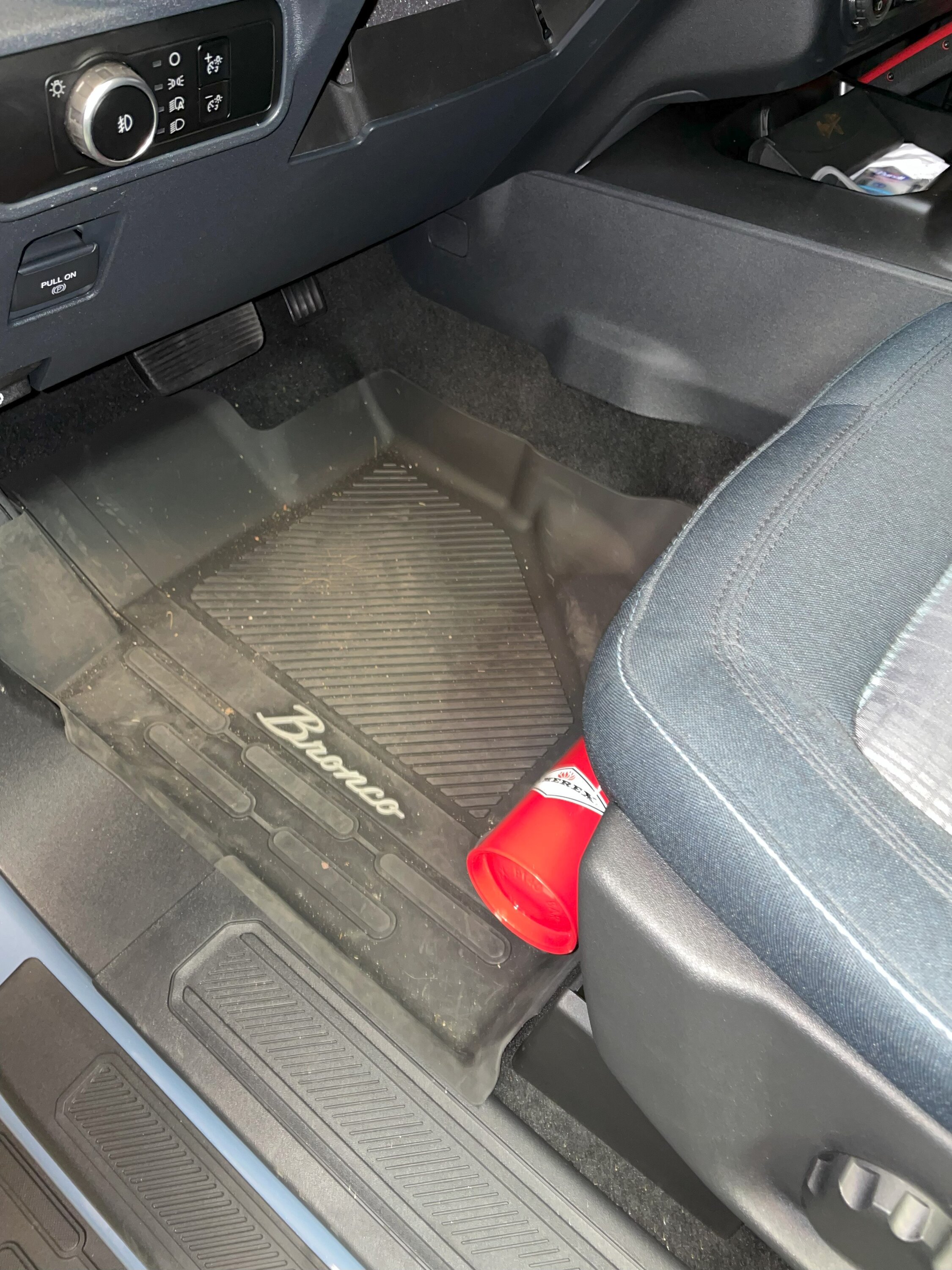 Ford Bronco Practical Fire Extinguisher Placement 5