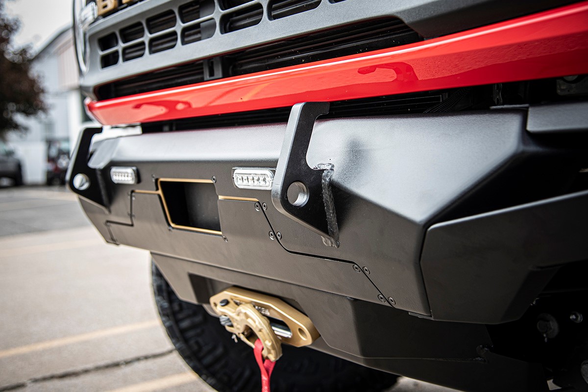 Ford Bronco BDS Fire Rescue Bronco Build at SEMA 2021 BDS Bronco Design Award