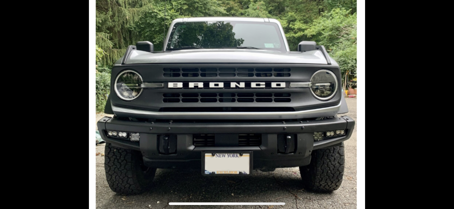 Ford Bronco PRICE DROP -FRONT LICENSE PLATE BRACKETS For Your Bronco 51F5EB75-5CA1-4499-9844-A530744F01BF