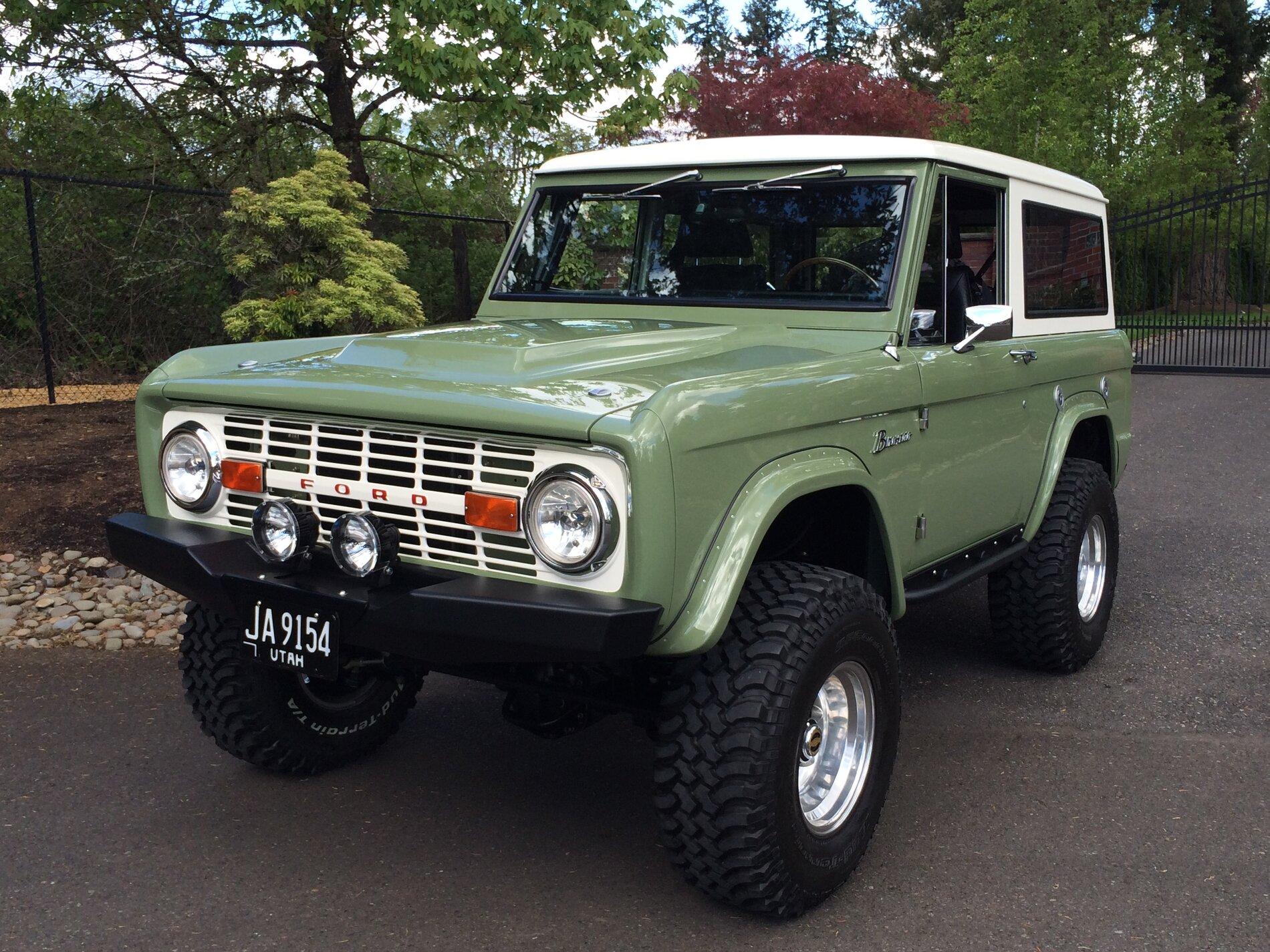 Ford confirms a green 2022 Bronco color for MY22! *Not Filson Wildland