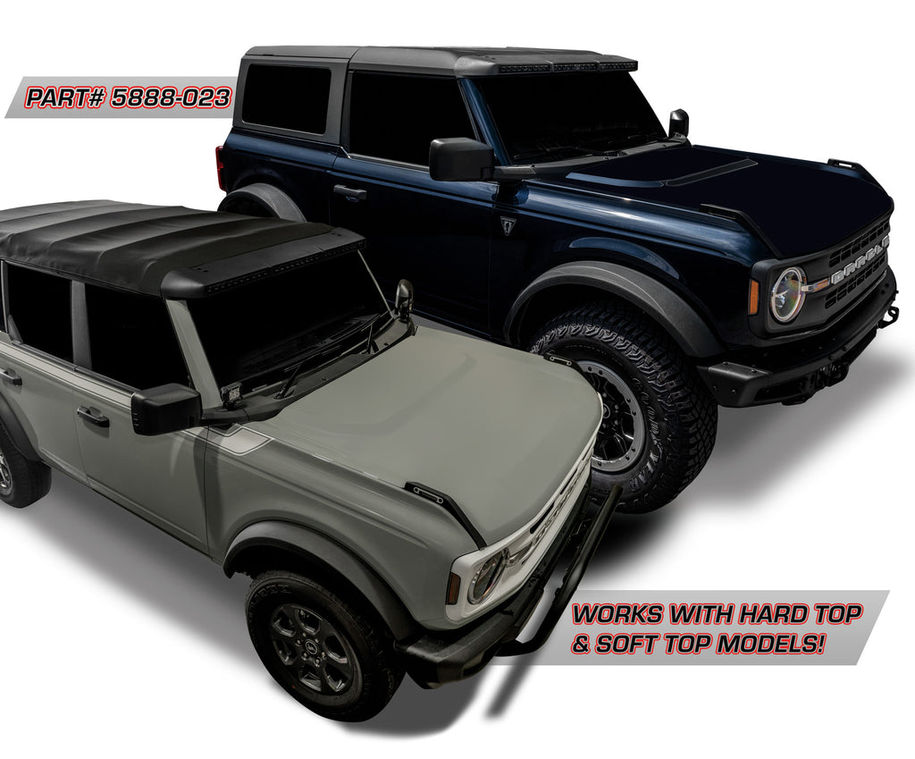 Ford Bronco NOW AVALIABLE- ORACLE LIGHTING INTEGRATED WINDSHIELD ROOF LED LIGHT BAR SYSTEM FOR 2021+ FORD BRONCO 5888_hard_soft_1024x1024
