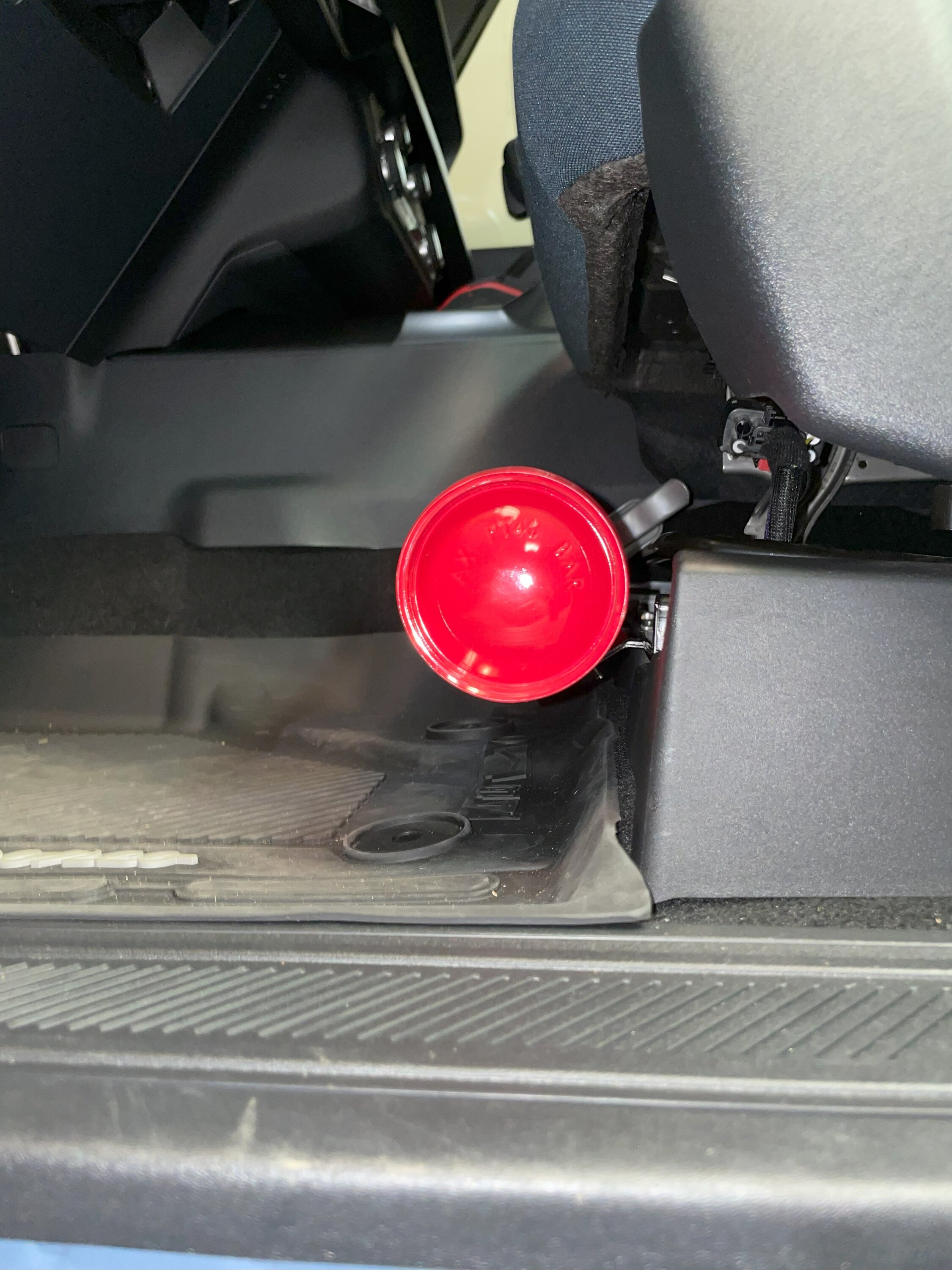 Ford Bronco Practical Fire Extinguisher Placement 8