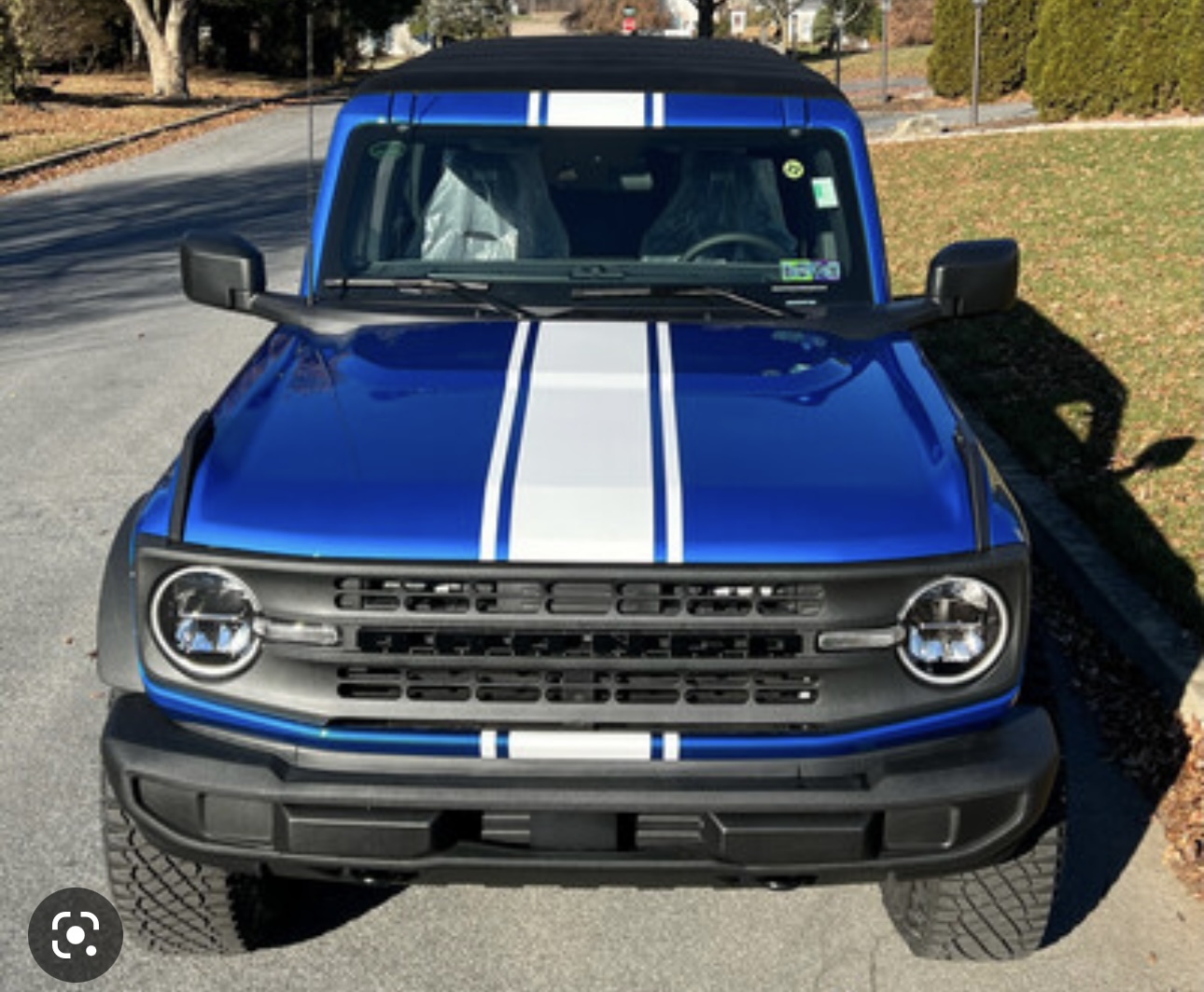 Ford Bronco Bronco6g HELP! Me pick a Color Velocity Blue or Race Red ? ? ? ? Post photos 1669424875837