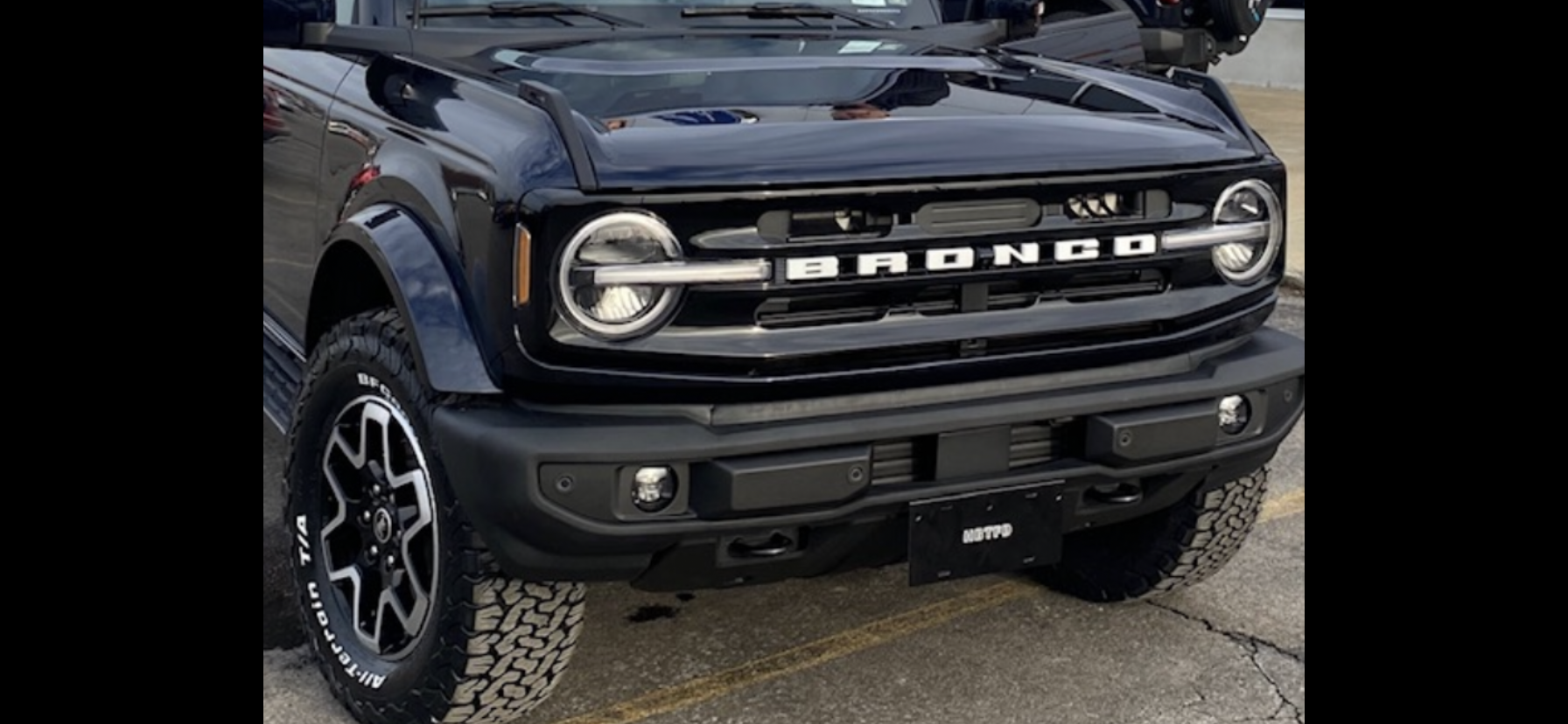 Ford Bronco PRICE DROP -FRONT LICENSE PLATE BRACKETS For Your Bronco 8E3D7D06-1743-49AD-B6B4-C5699BD8229E