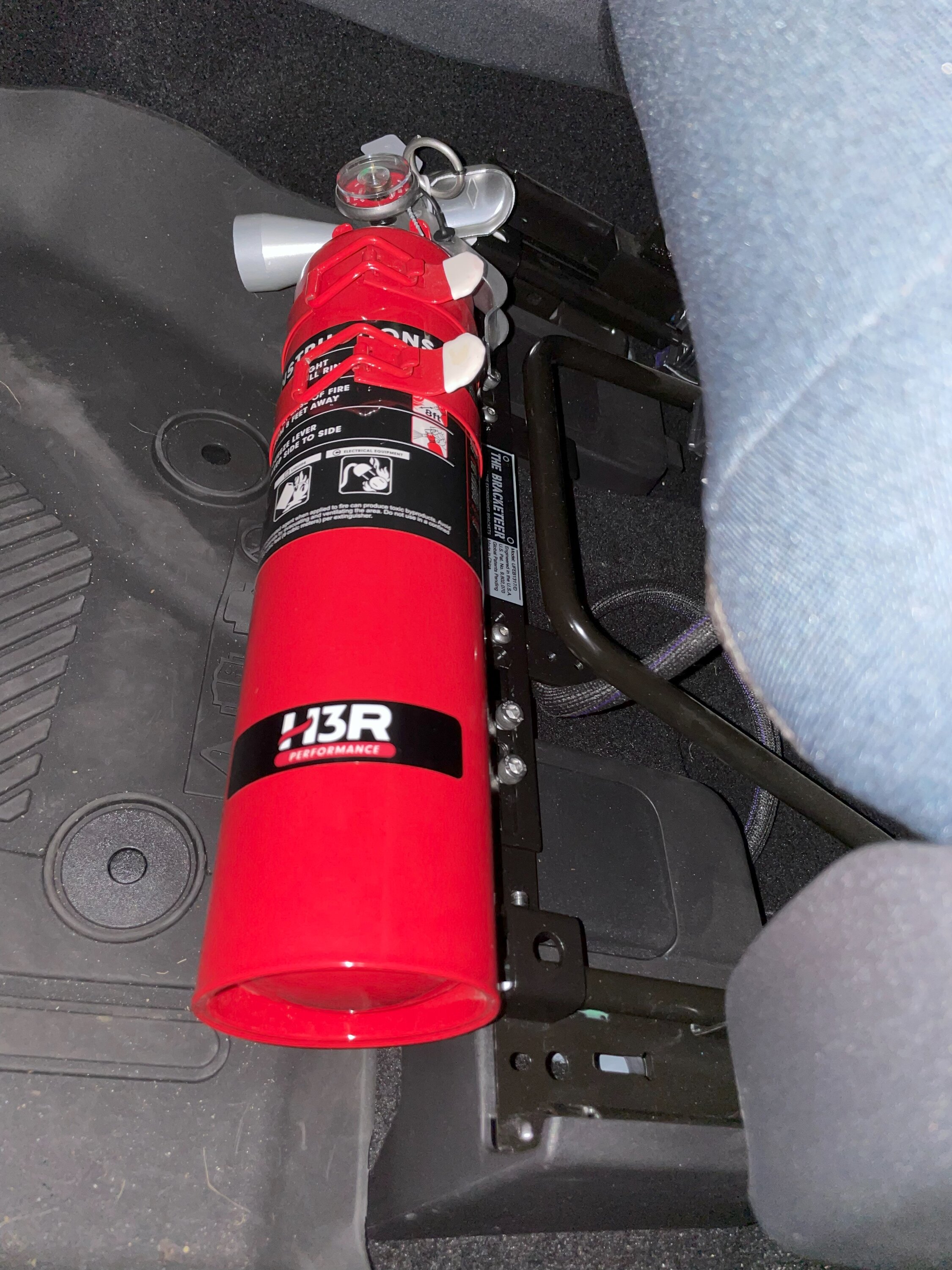 Ford Bronco Practical Fire Extinguisher Placement 9