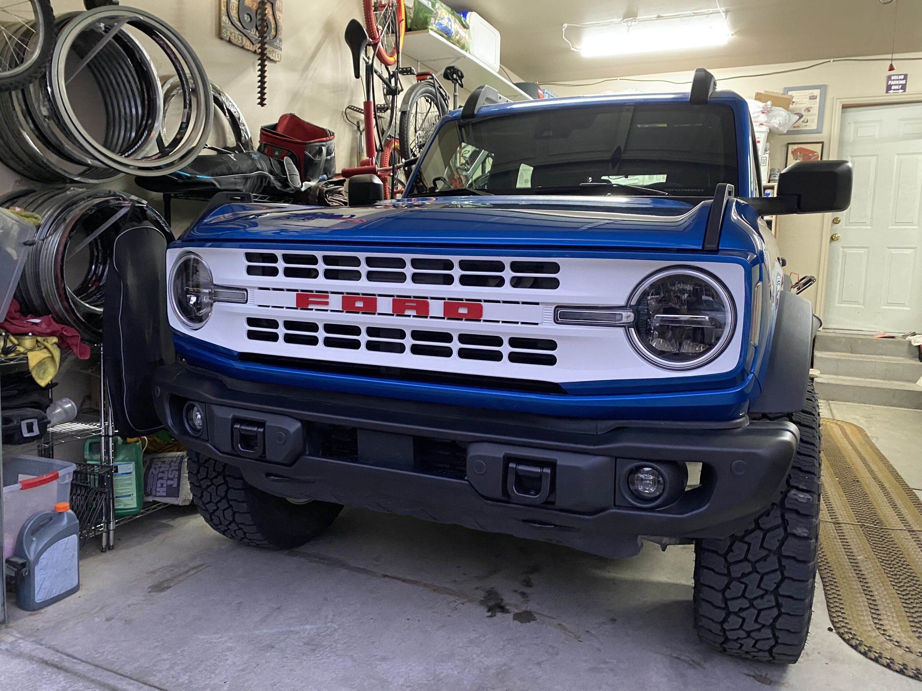 Ford Bronco DIY budget Heritage Grill w/ FORD Lettering 9E771020-C1CF-4873-A8C6-E7FDC3A60142