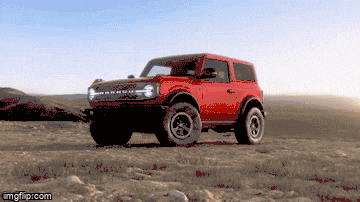 Ford Bronco Build and Price for 2021 Bronco soon? _  Gif _ Bronco Colorizer Red FAST