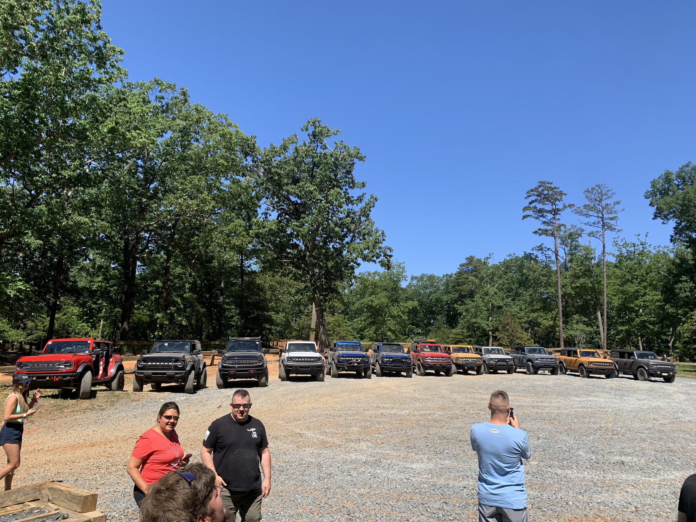 Ford Bronco Biggest Bronco day at Uwharrie National Forest yet A9BC3E13-A0D2-479A-8011-F66BD85E0F1E