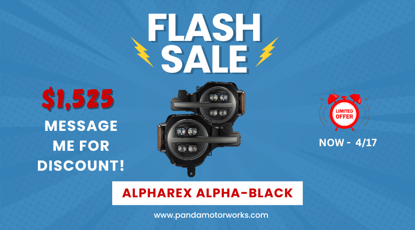 Ford Bronco Headlights Flash Sale! | FORM and AlphaRex Arex FS (1)