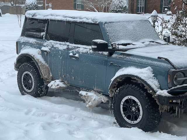 Ford Bronco Happy Wednesday!!! Let's see those 🥶 Ice / Sn❄w photos!!! B1