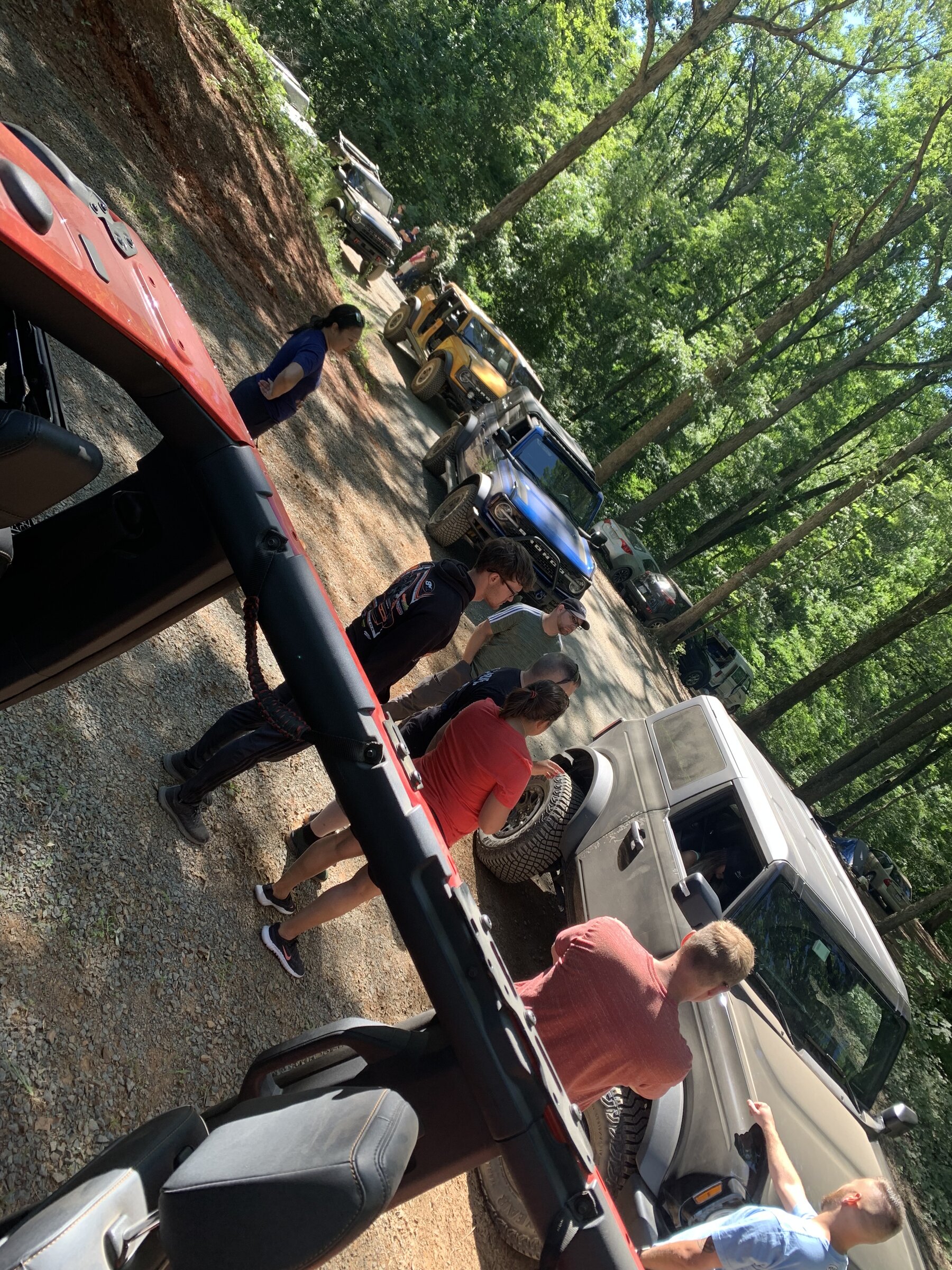 Ford Bronco Biggest Bronco day at Uwharrie National Forest yet B7880DFE-E642-4918-9CF5-B8AFC1D861E9