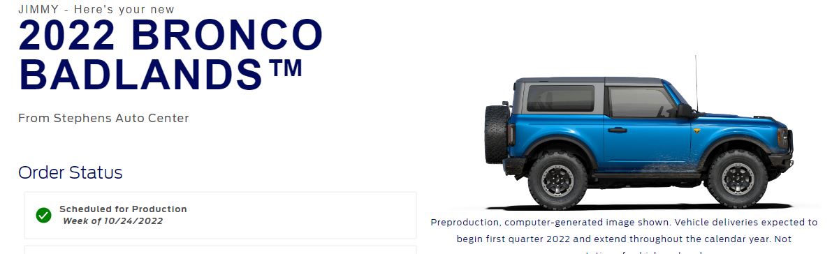 Ford Bronco build week 10/24 Badlands Screenshot.JPG