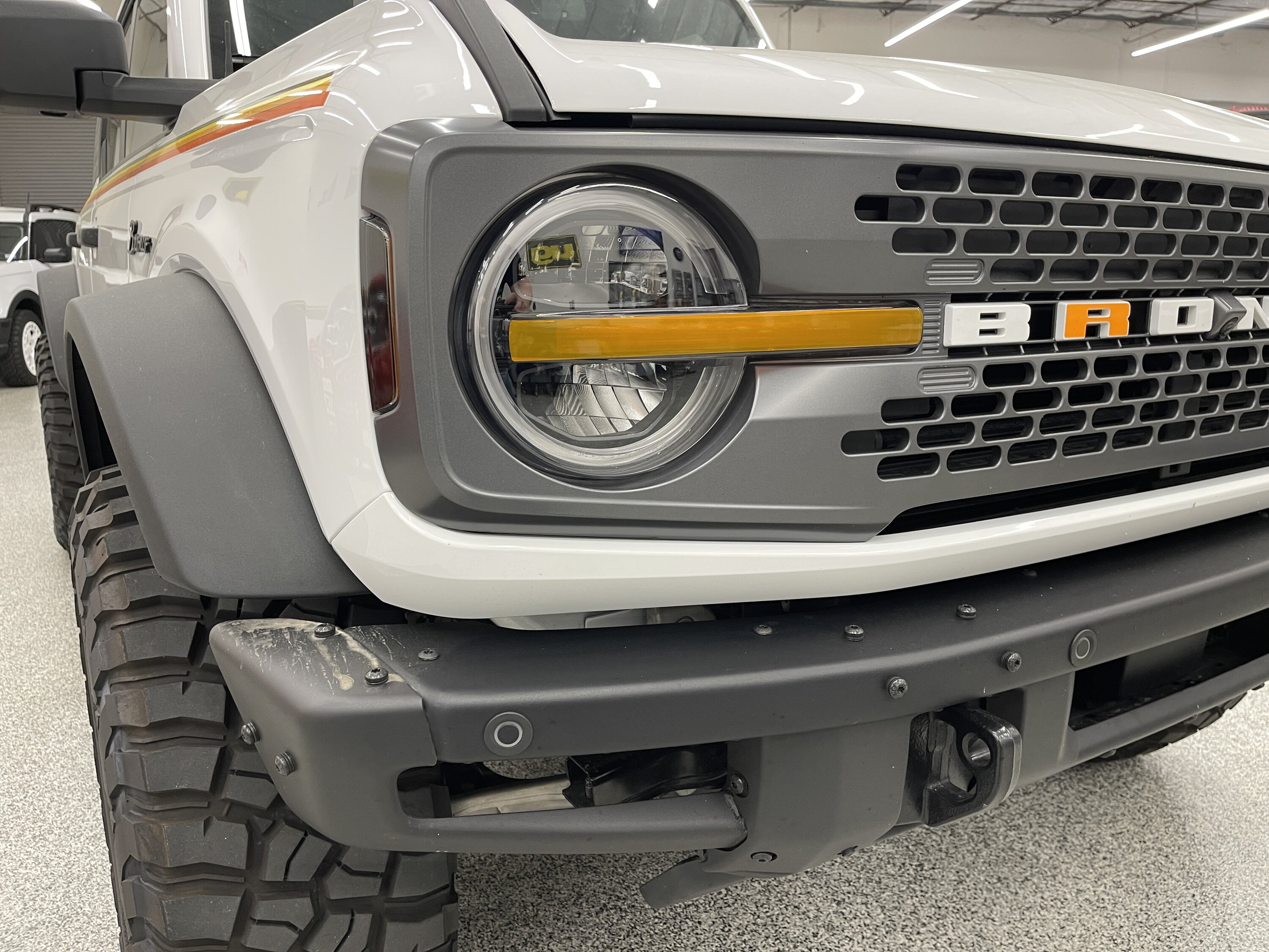 Ford Bronco 🆕 Bronco Raptor Look Headlights Lens Tint Bar Orange Off.JPG