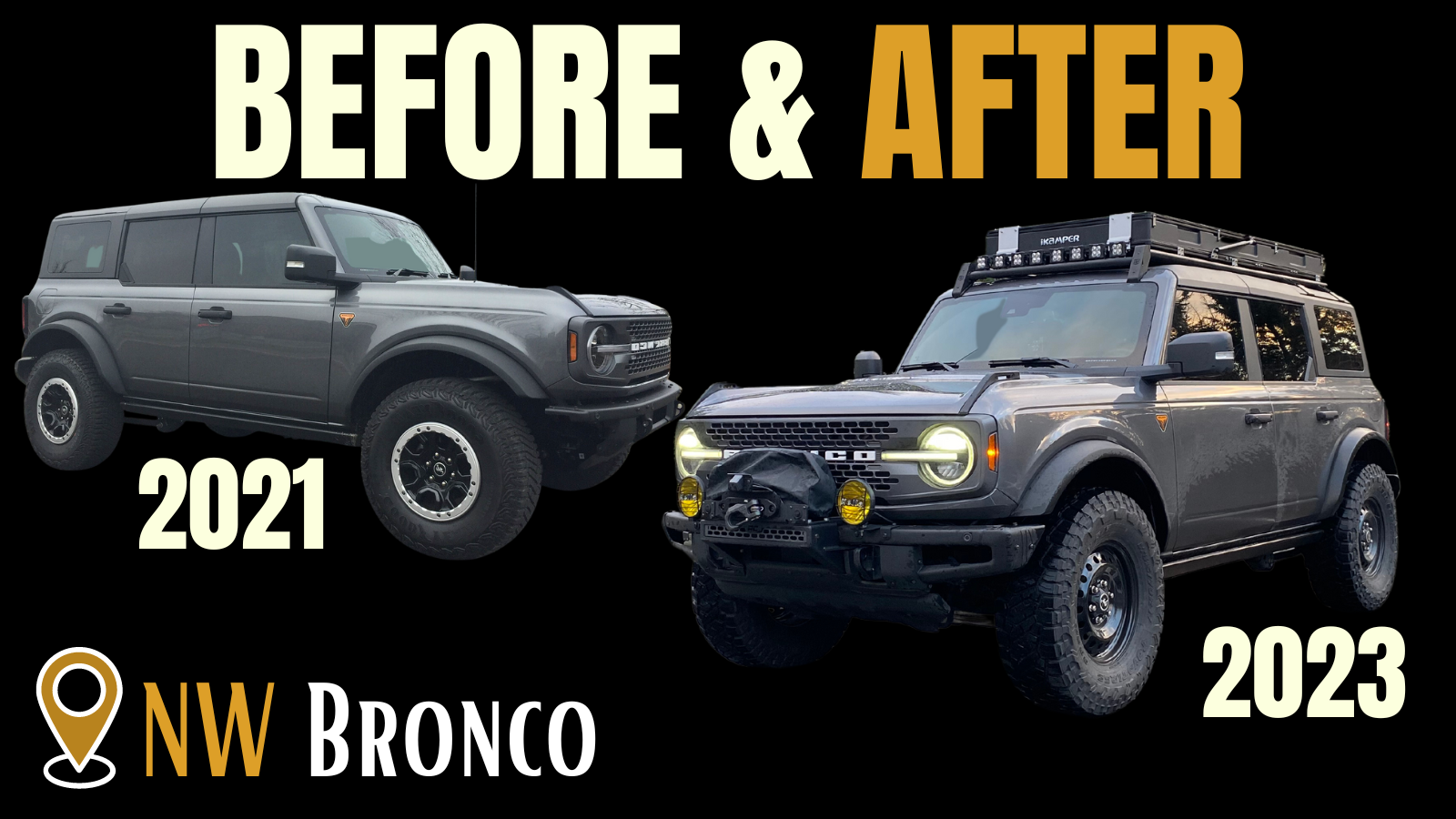 Ford Bronco Before & After Photos. Let's See Your Bronco! BEFORE & AFTER