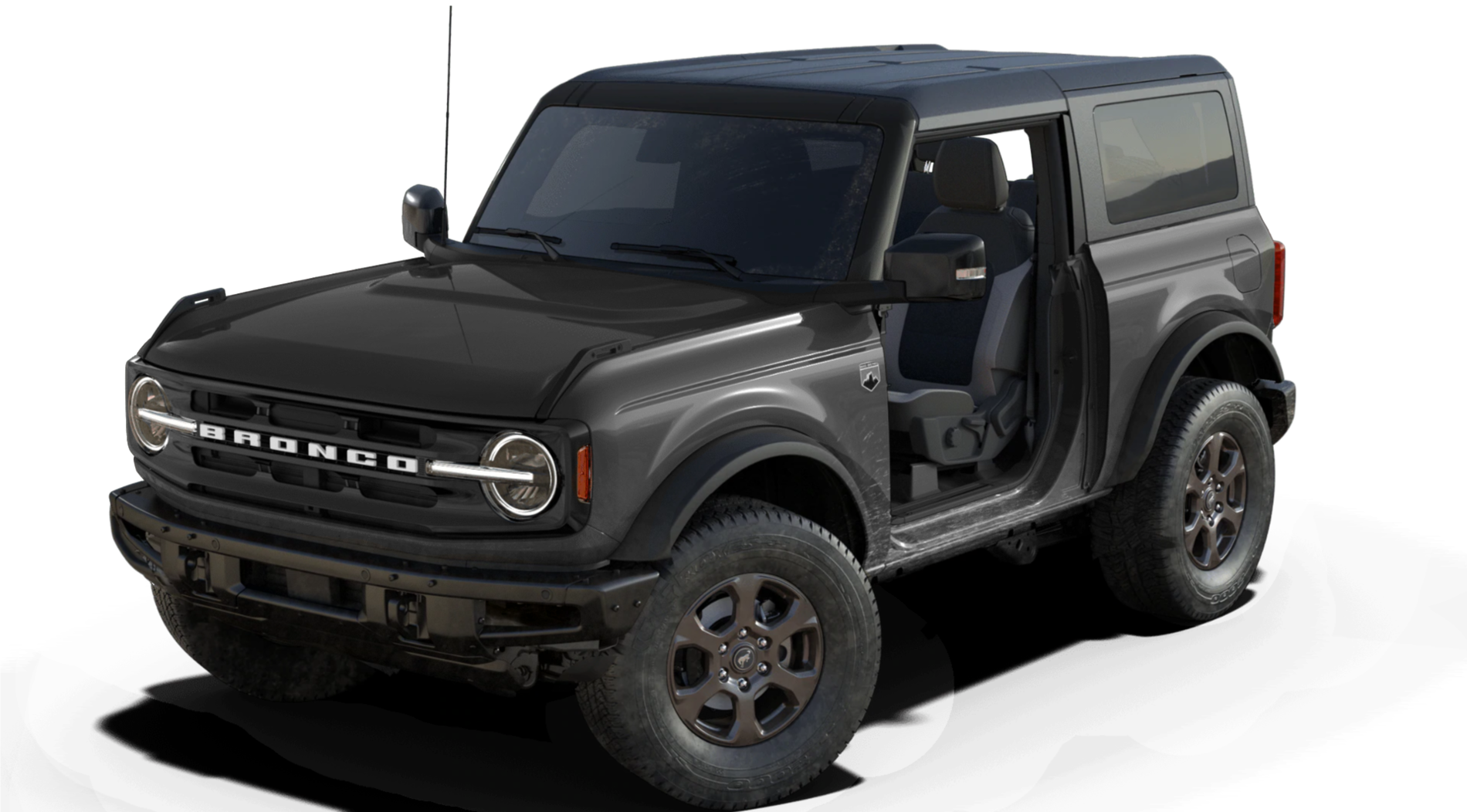 Ford Bronco Carbonized Gray Paint Thread bigbend-modded