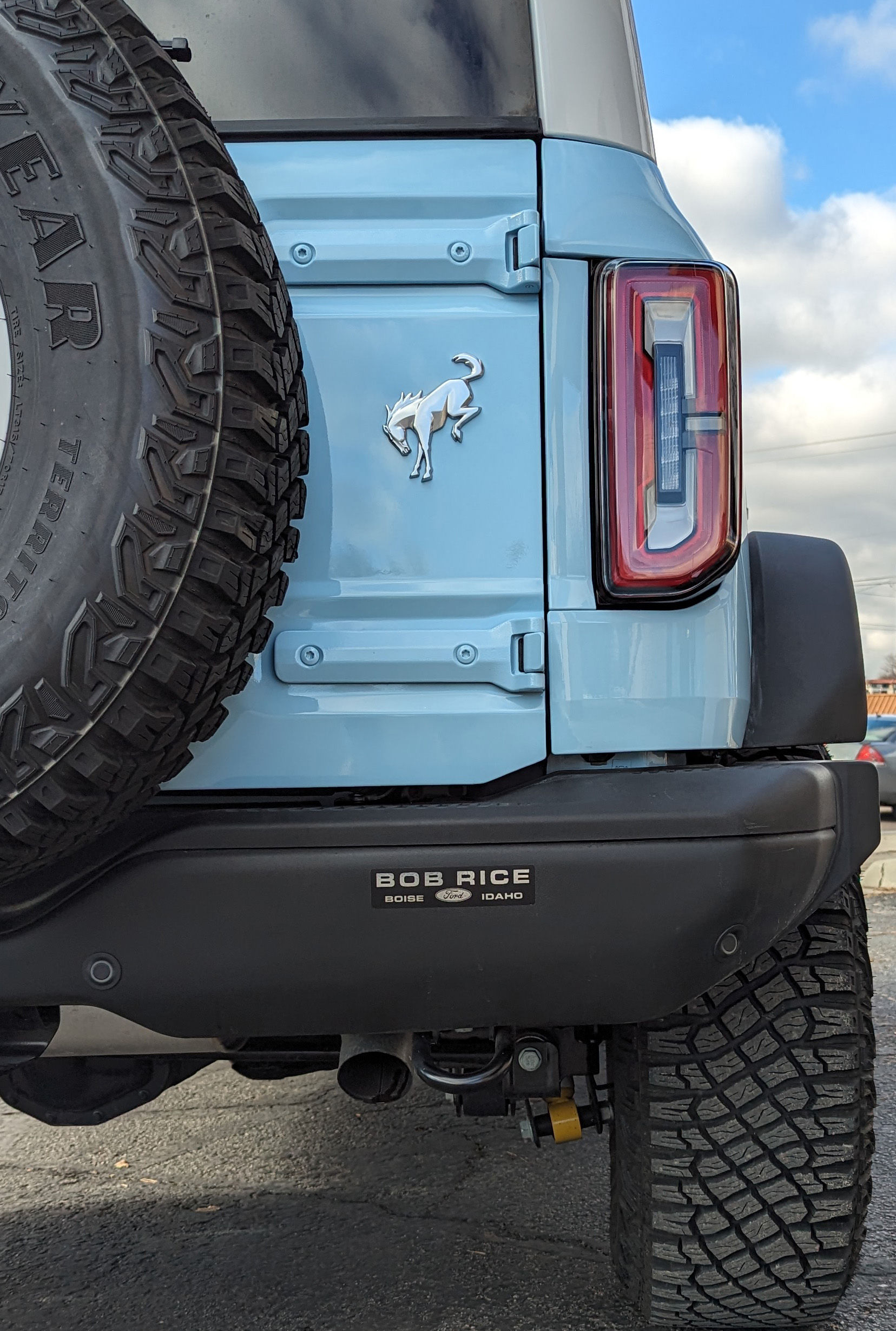 Ford Bronco Put any cool / unique vinyl decals on your Bronco?  Let's see them! Bob Rice easter egg close u