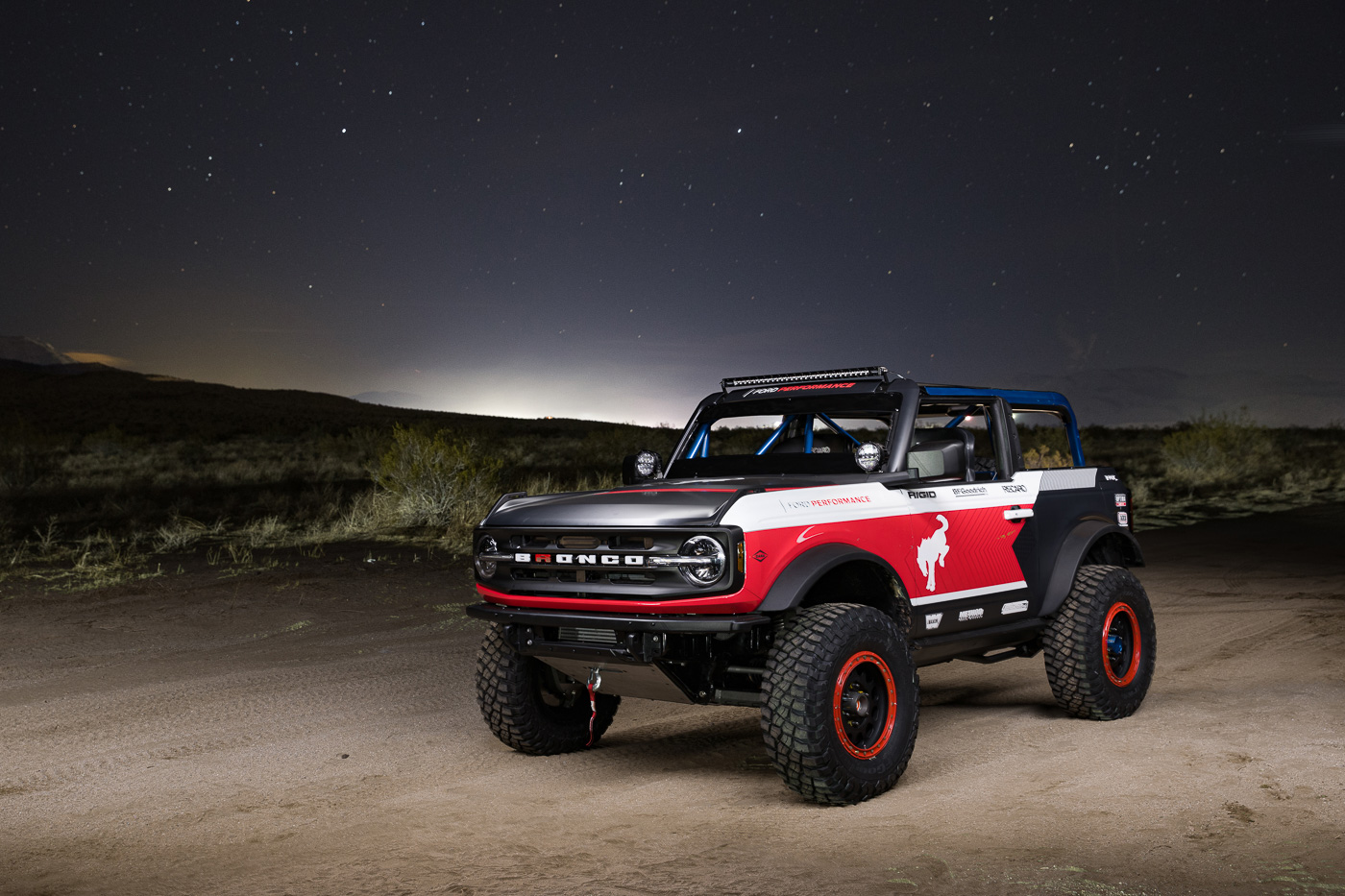 Ford Bronco Bronco on 4.5" Lift - 4WP Coilovers bronco-4600-race-trucks-ultra4-ford-performance-2