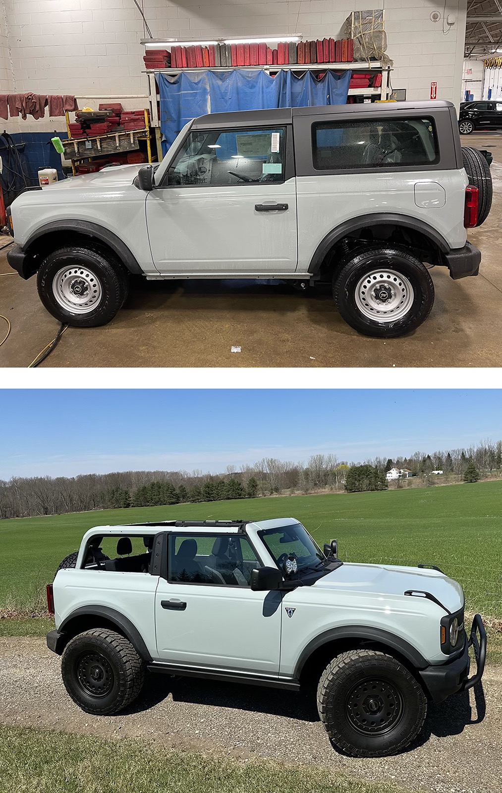 Ford Bronco 2x1 Tuesday! Let's see those before & after photos. Bronco-Baby-Grownu