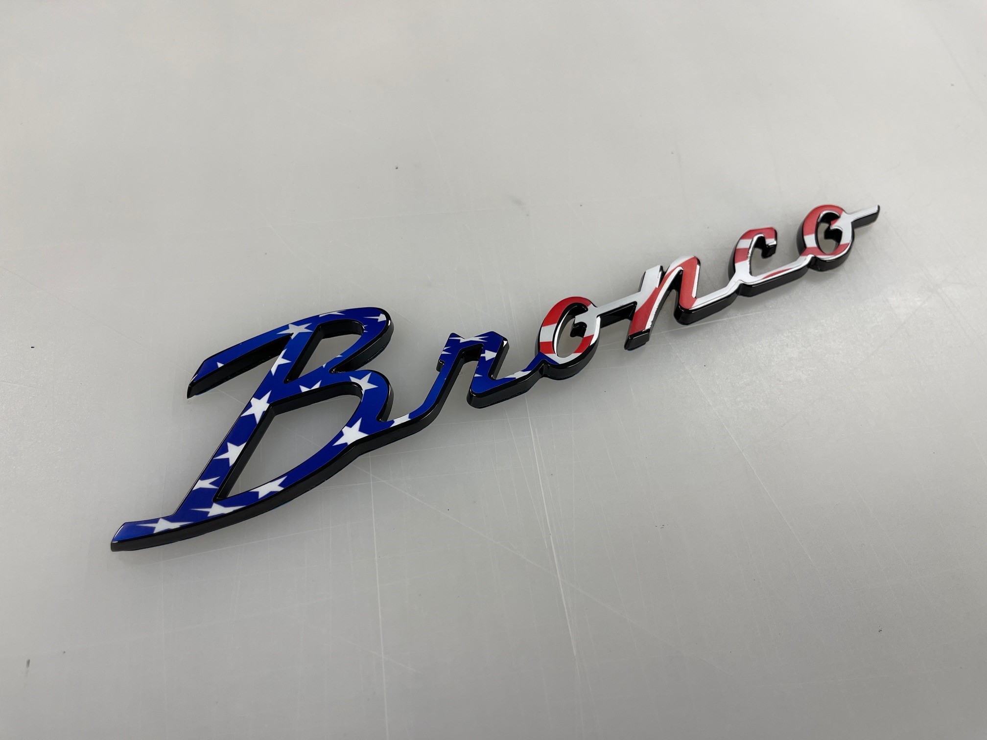 Ford Bronco Ford Bronco Official License Emblems Bronco badge overlay 05