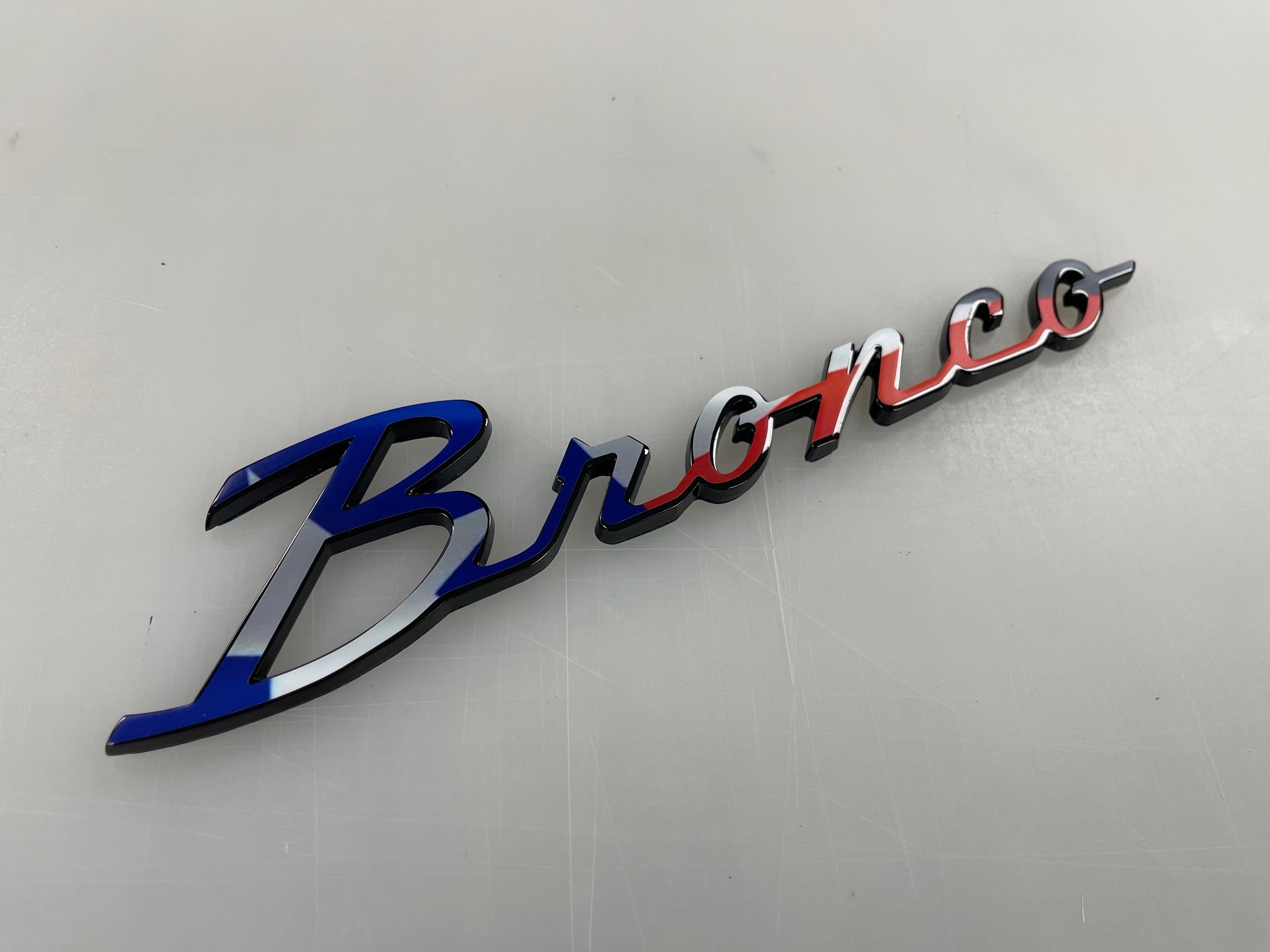 Ford Bronco Ford Bronco Official License Emblems Bronco badge overlay 07