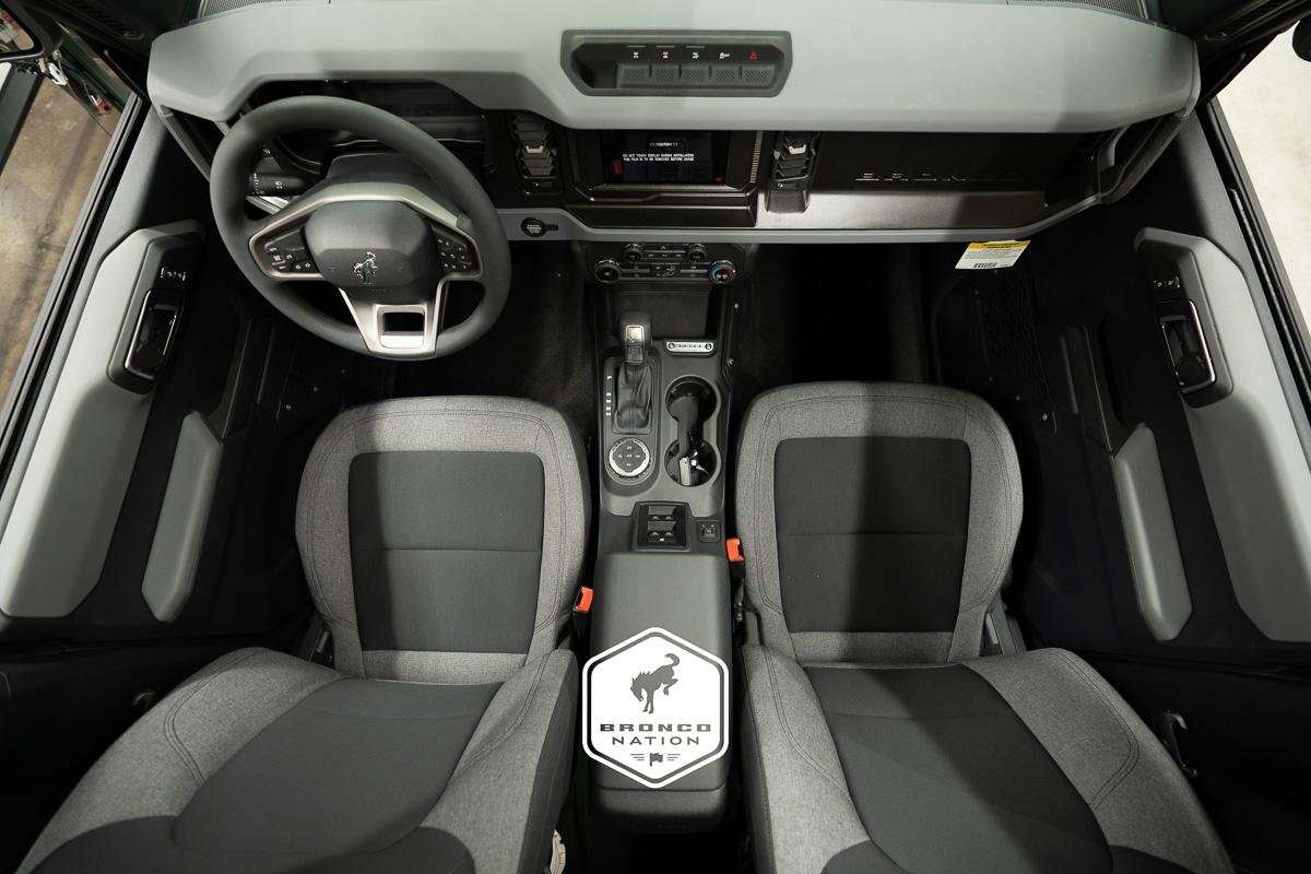 Bronco Base Interior, Seats, Dash Bronco6G 2021+ Ford Bronco