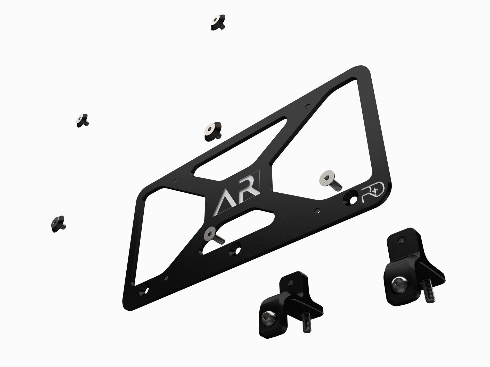 Ford Bronco ARCHETYPE RACING | CALL SIGN Billet Front License Plate Bracket Bronco - CALL SIGN - 1-2