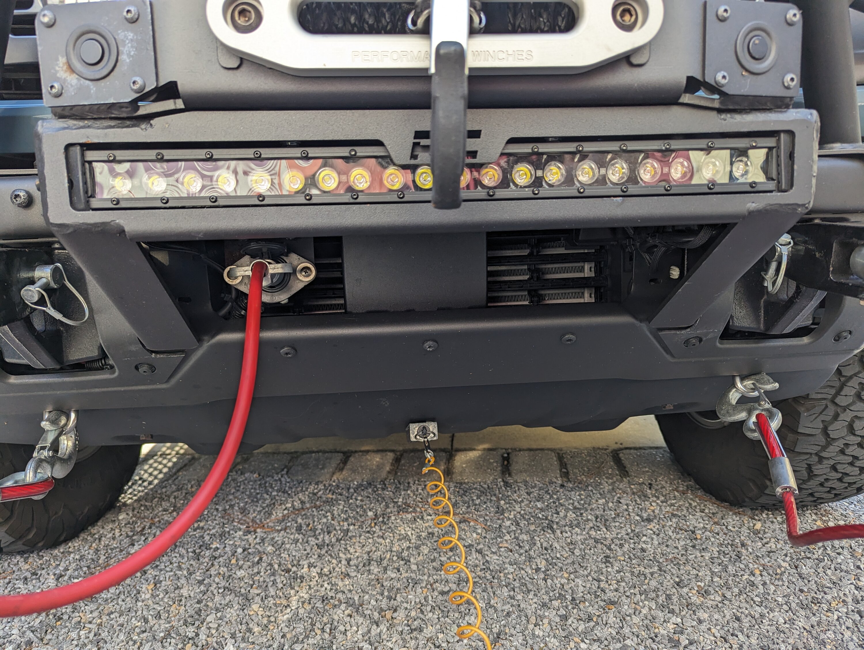 Ford Bronco Flat tow equipment needed to flat tow the 2021 Bronco? Bronco flat tow with winch (4)