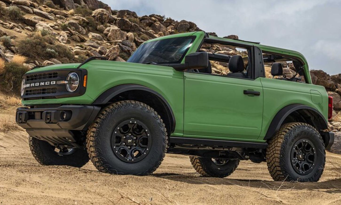 Searching for this Green Bronco rendering... Bronco6G 2021+ Ford