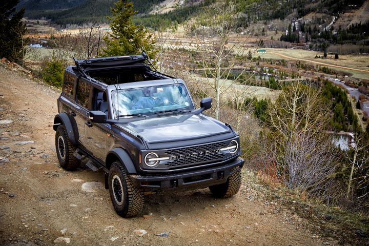 Ford Bronco That view! Bronco Skyrider Bestop Rollins Pass 0958