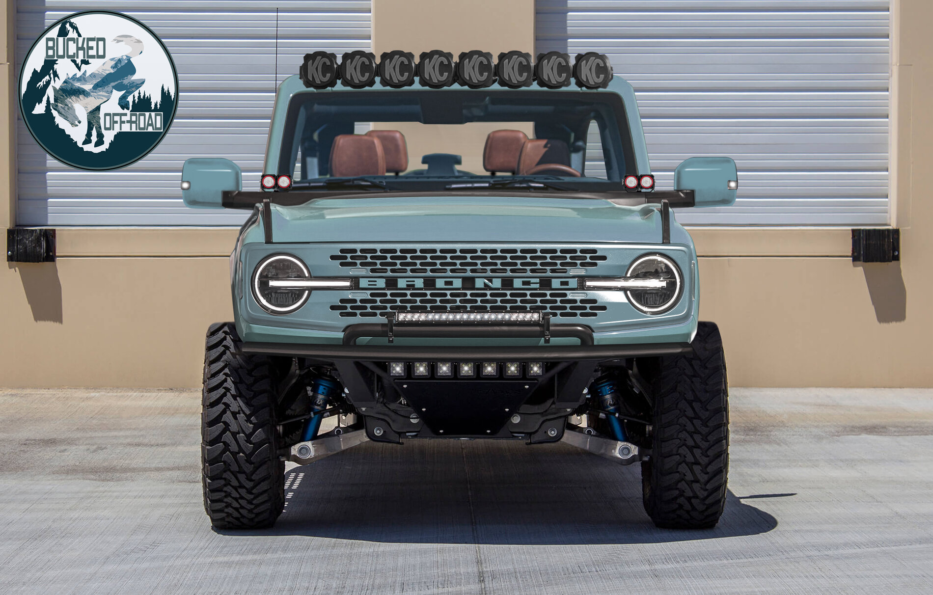 Ford Bronco Bucked Off-Road's Future Build Design BroncoFront