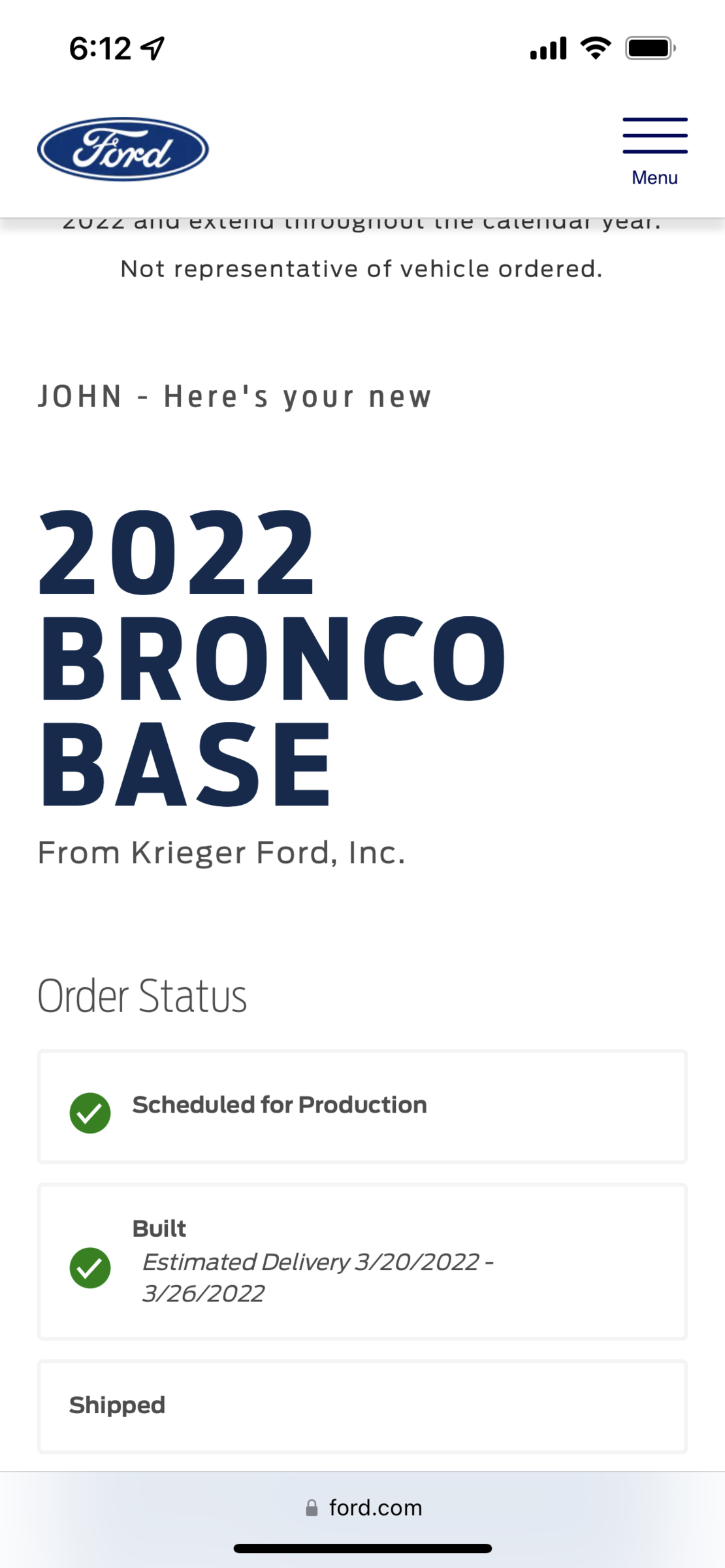 Ford Bronco 🛠 3/14/22 Build Week Group CE70EDF7-55E4-4DAE-8E02-A4D846915B78