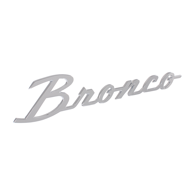 Ford Bronco Ford Bronco Official License Emblems chrome badge