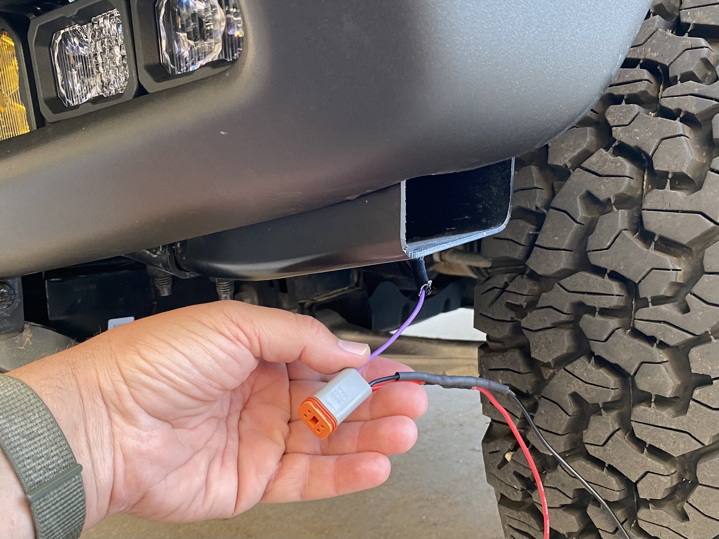Updated:Fog lights added and connected to factory connector  Bronco6G -  2021+ Ford Bronco & Bronco Raptor Forum, News, Blog & Owners Community