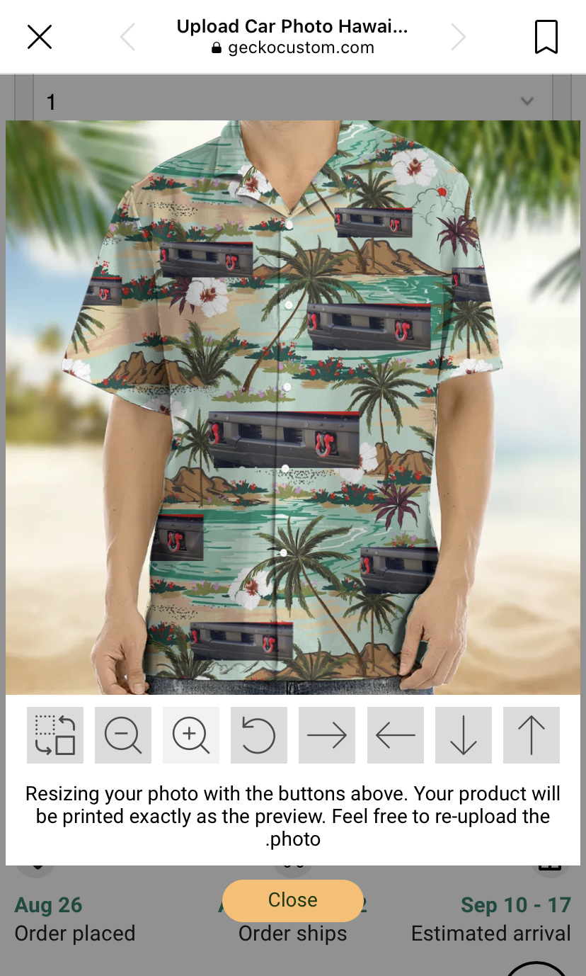 Ford Bronco Bronco Hawaiian Shirt -- Too much, Too far, or just right? D2FAB1A2-03C7-4543-896E-151008C1F35A