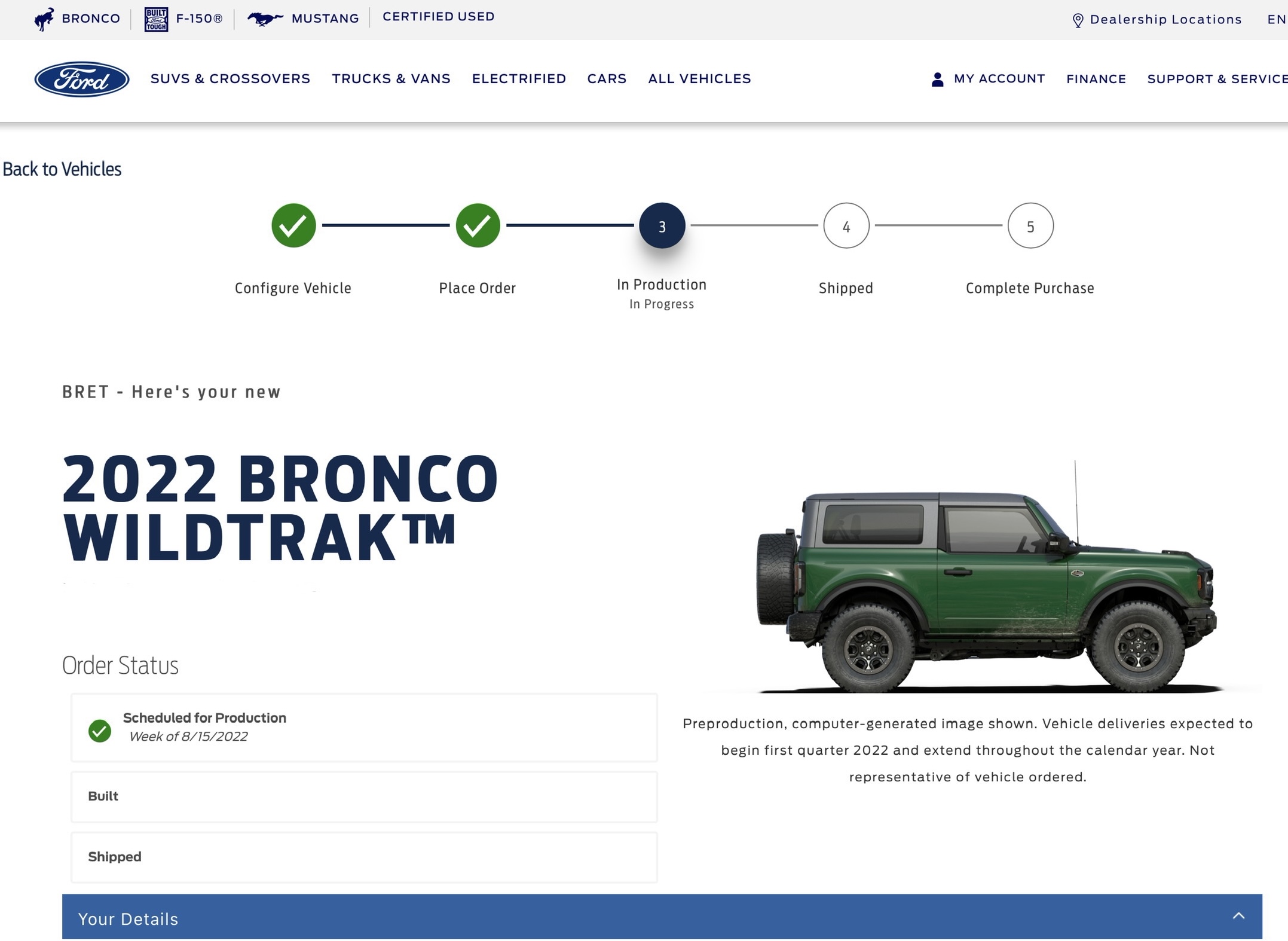 Ford Bronco ⏱ Bronco Scheduling Resumes Next Week (6/20)! - For Build Weeks 8/1, 8/8, 8/15 D5341691-6763-4621-95EC-4E43227BD097