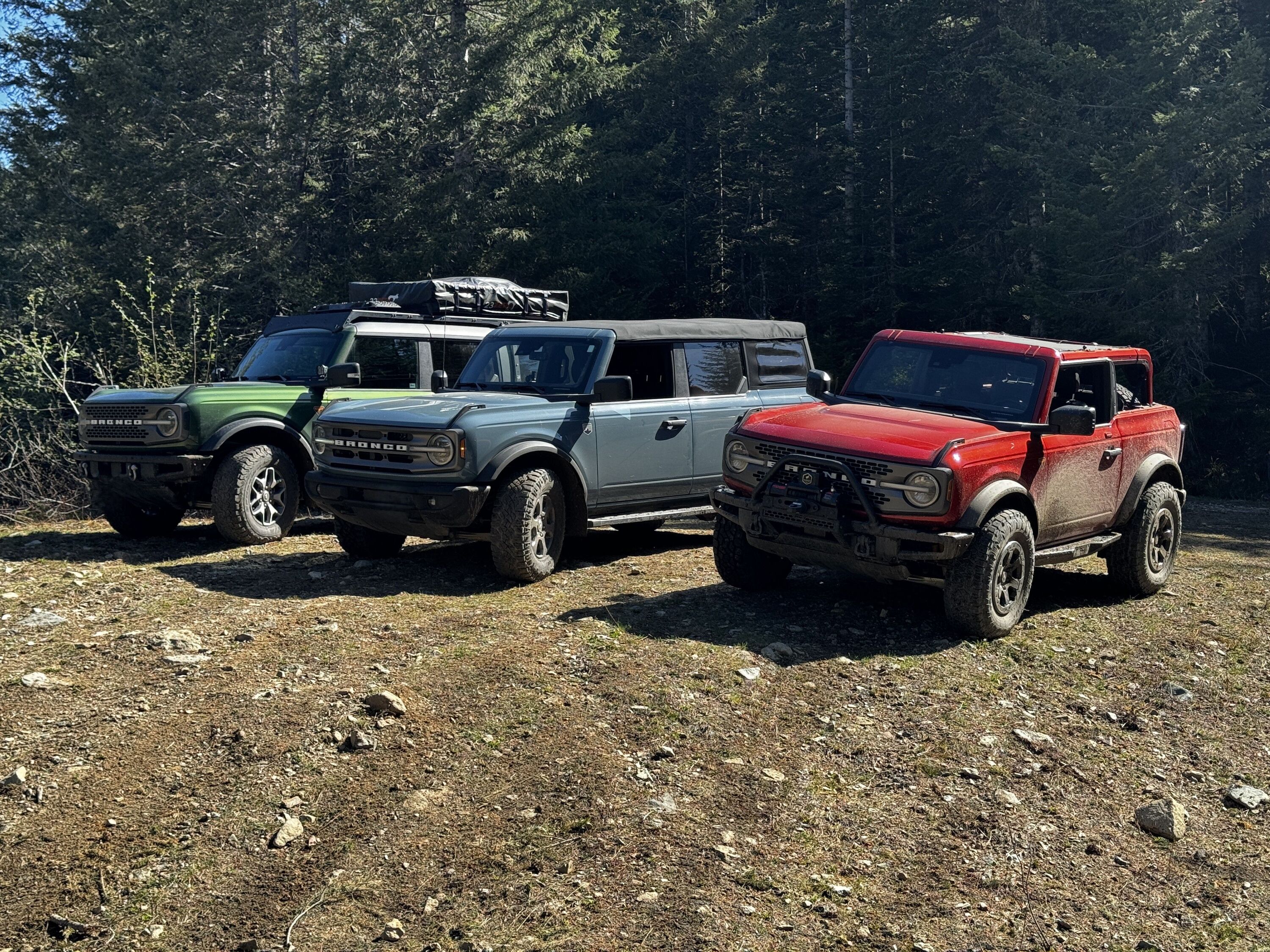 Ford Bronco My Gifford National Forest Camping and 4x4 Trip: (photo HEAVY) data