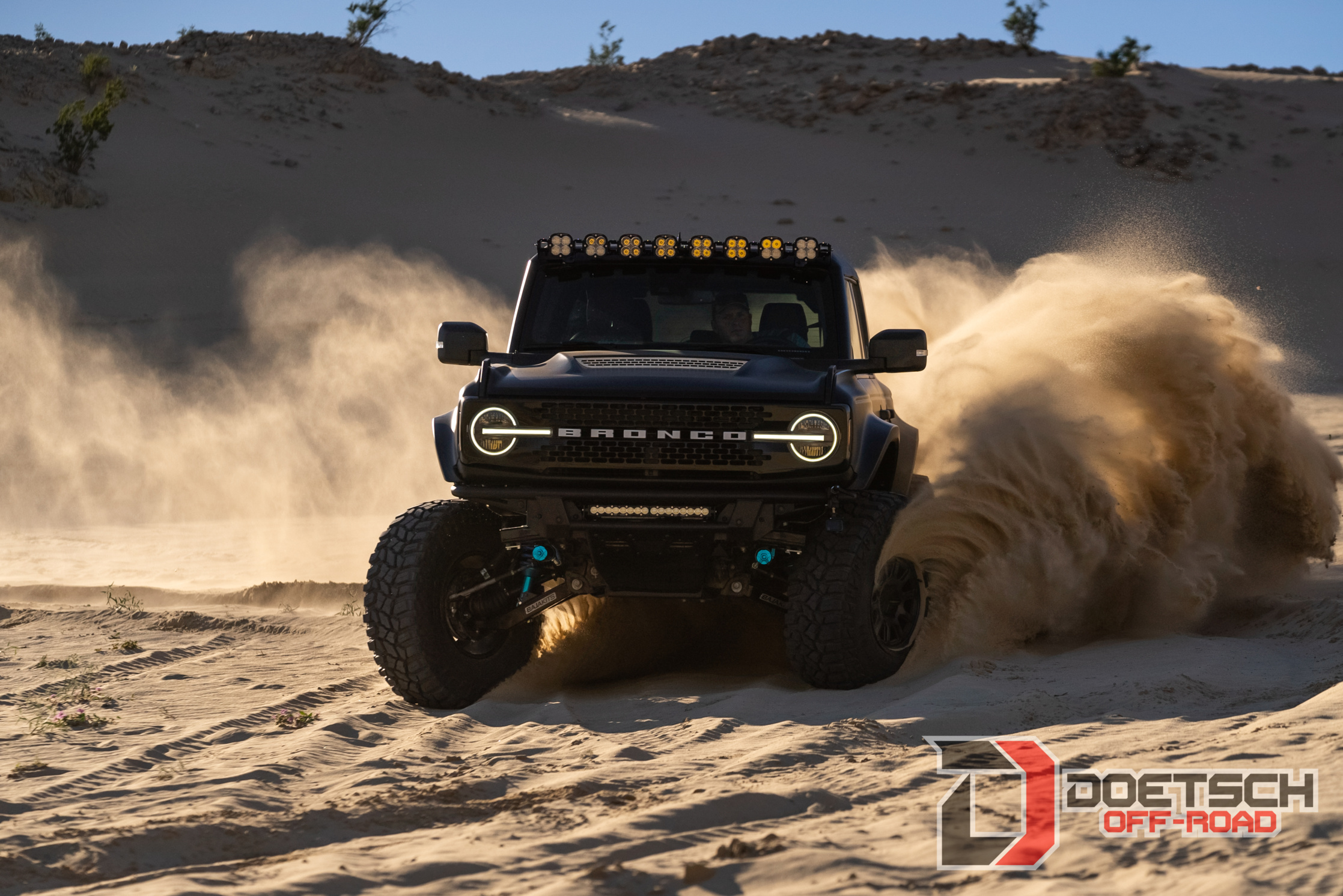 Ford Bronco The Baddest Baja Bronco Wildtrak build - StealthMode Doetsch Off-Road LLC41