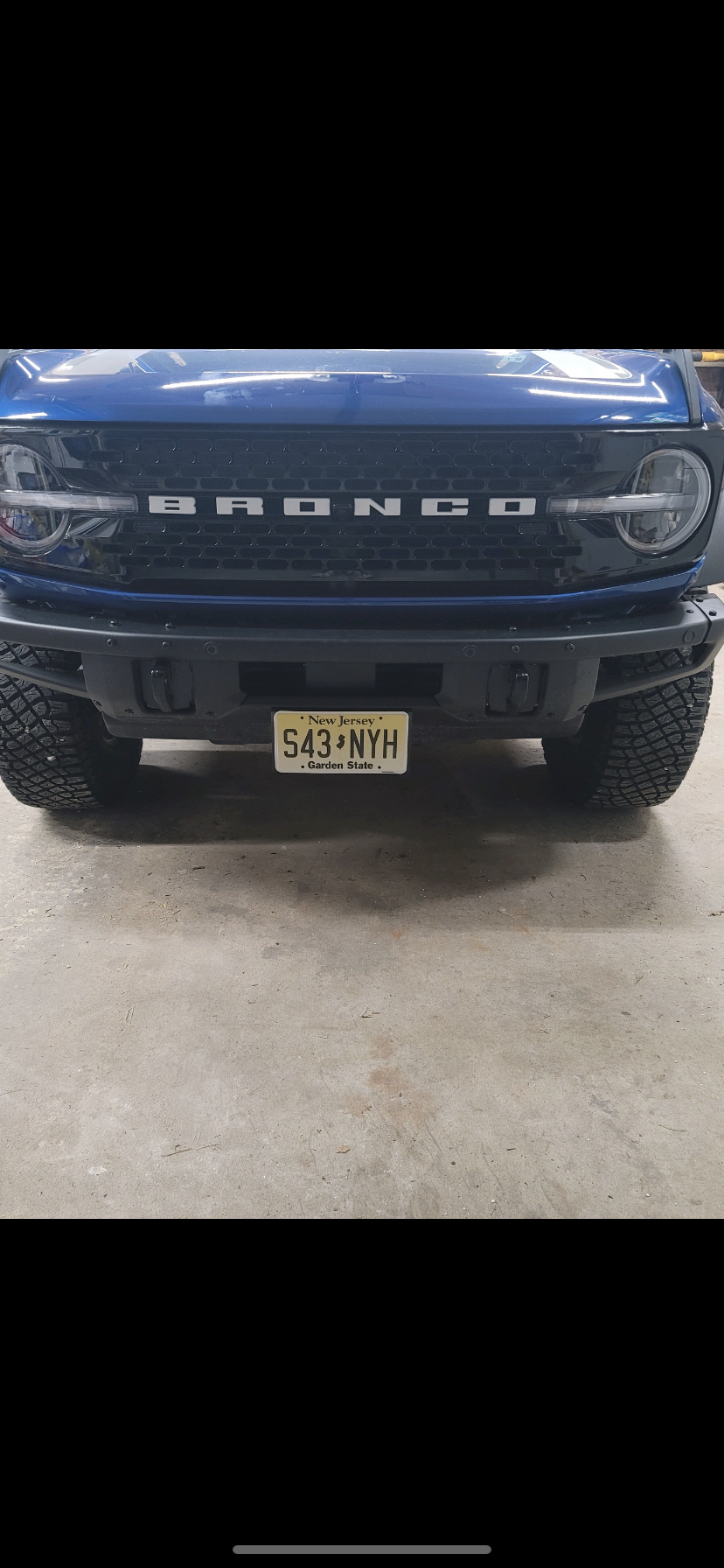 Ford Bronco PRICE DROP - Finally a Front License Plate bracket solution - order yours today IMG_1492