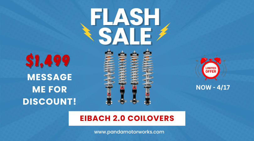 Ford Bronco Coilovers Flash Sale! | Panda Motorworks Eibach FS