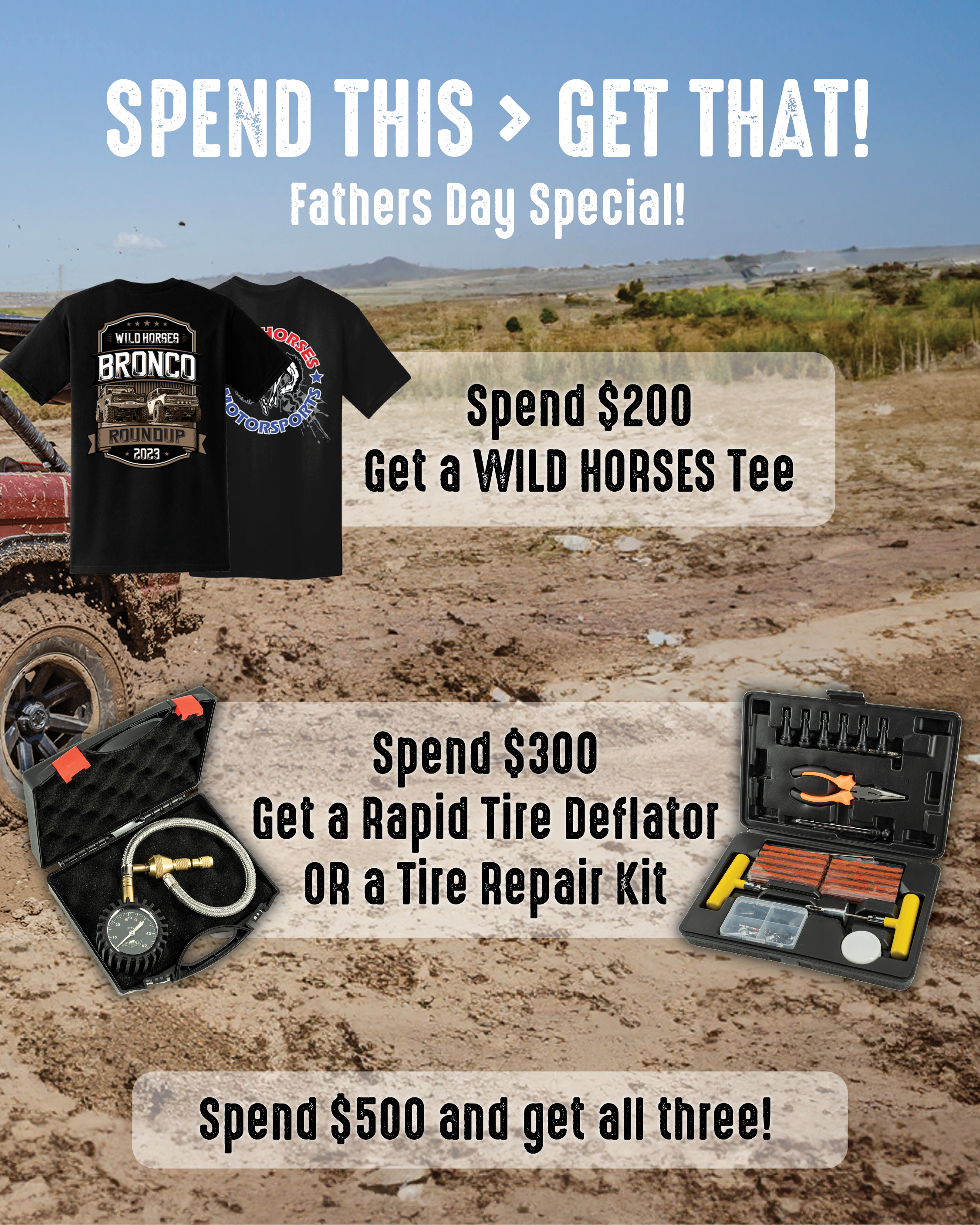 Ford Bronco Father's Day Special Fathers Day Special - V32