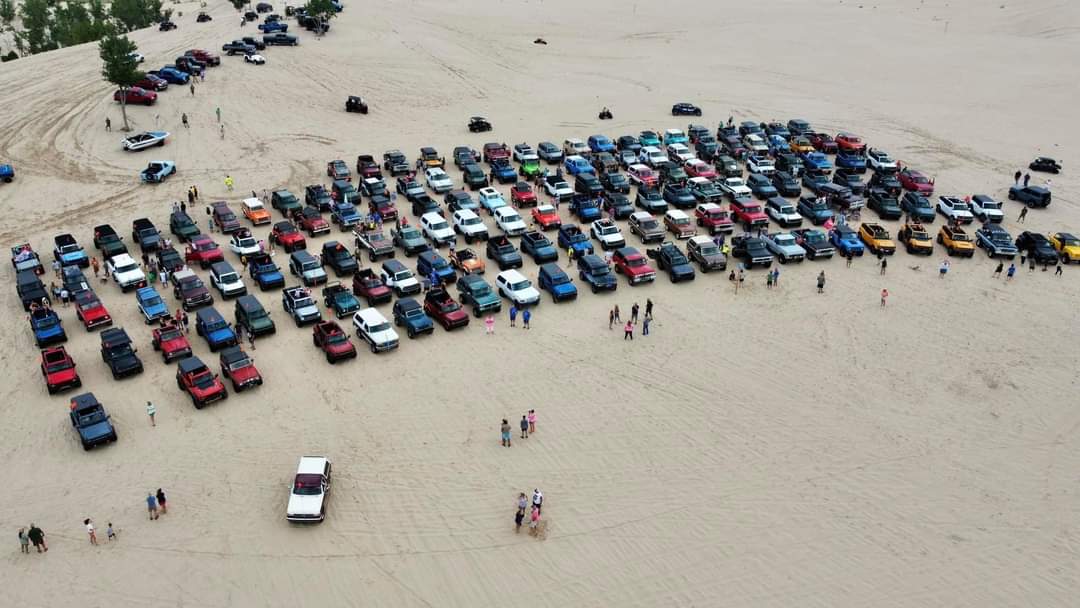 Silver Lake Sand Dunes Bronco Takeover 2023 Bronco6G 2021+ Ford