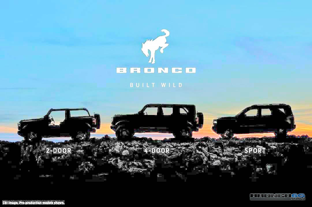 Ford Bronco Leaked: Ford Bronco Family Silhouette Teaser (First Top Off Look)! ford-bronco-family-silhouette-enhanced-2-jpe