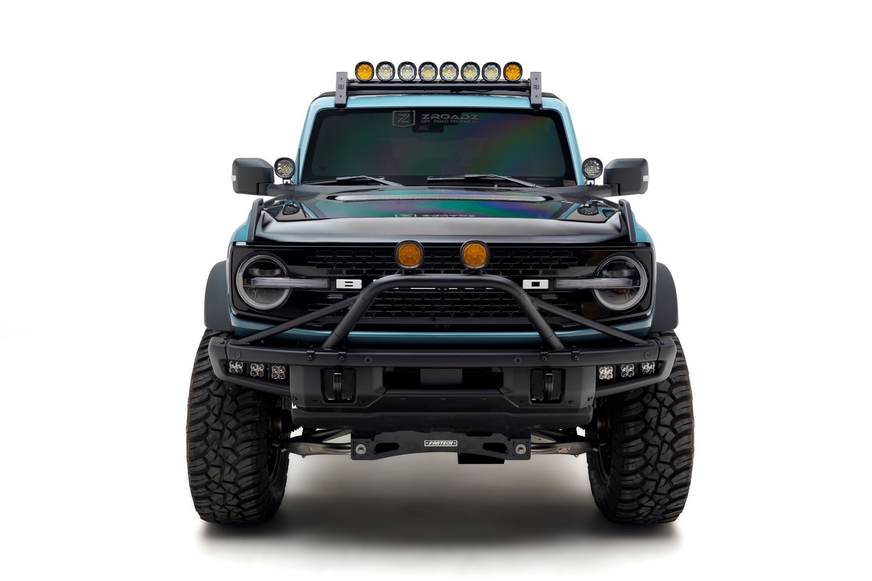 Ford Bronco Updated Soft Top Rack Images - ZROADZ OffRoad Ford Bronco Soft_Hard Top Rack LED Kits (1)