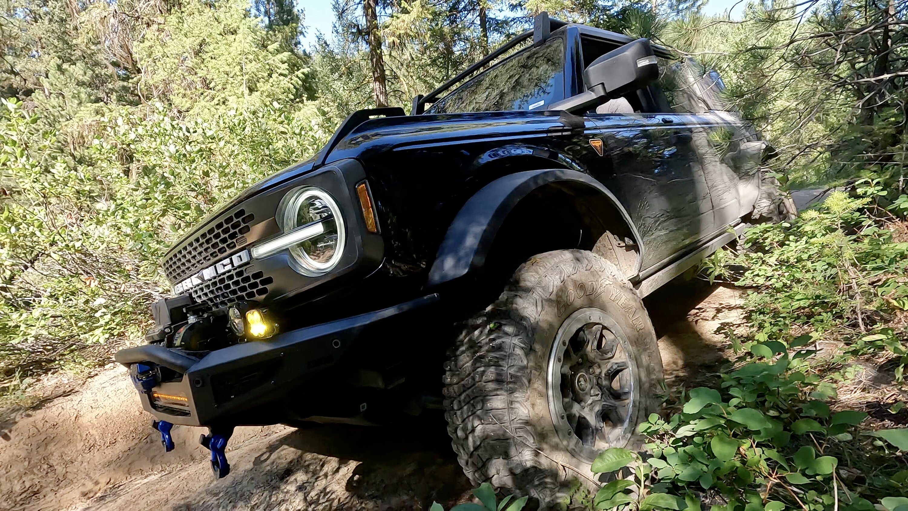 Ford Bronco Broncos Exploring Idaho's Pilot Peak and Grimes Creek! GPTempDownload-5