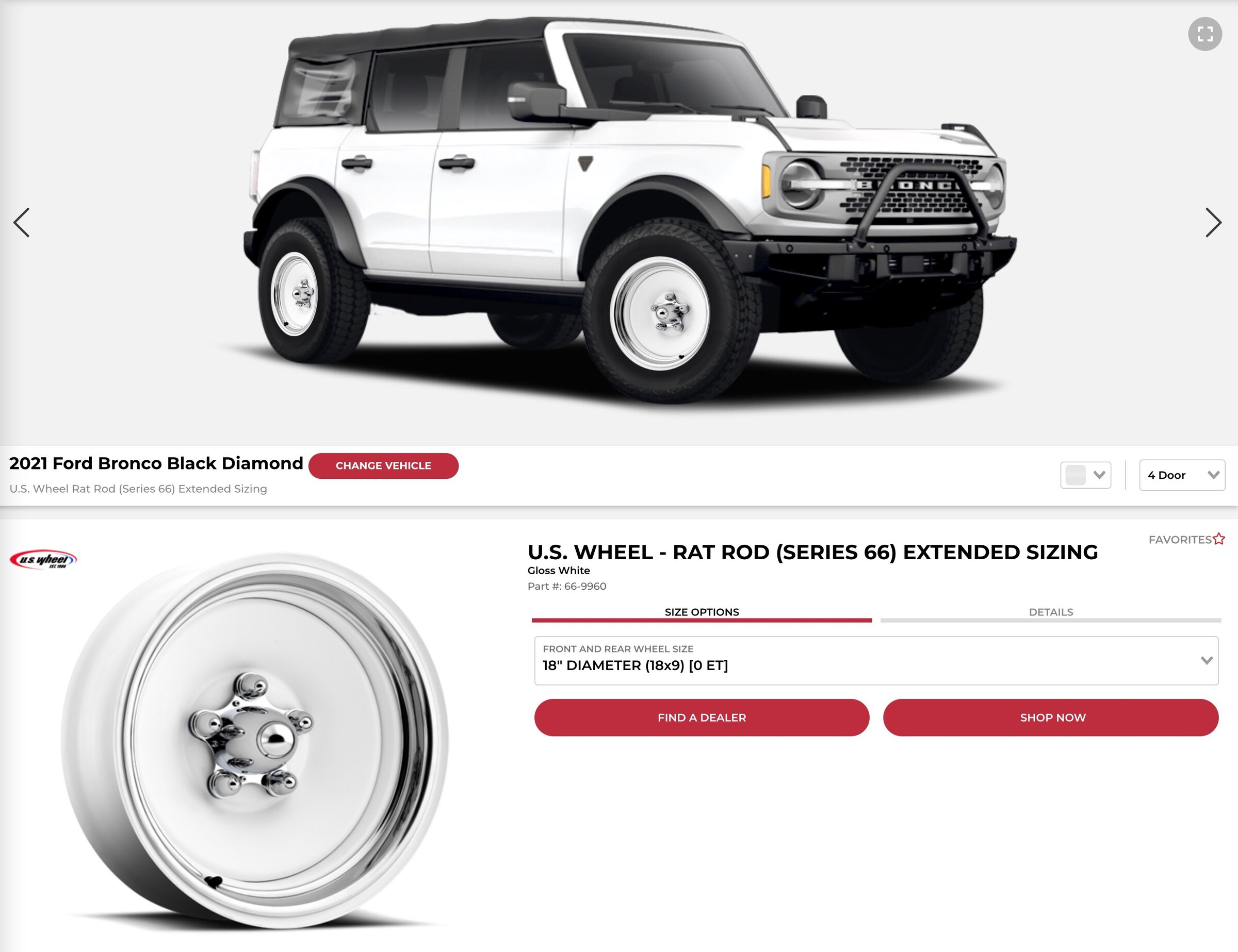 Ford Bronco Old-school trim rings? Also, solid wheels + brake cooling? Image 3-17-22 at 6.49 PM