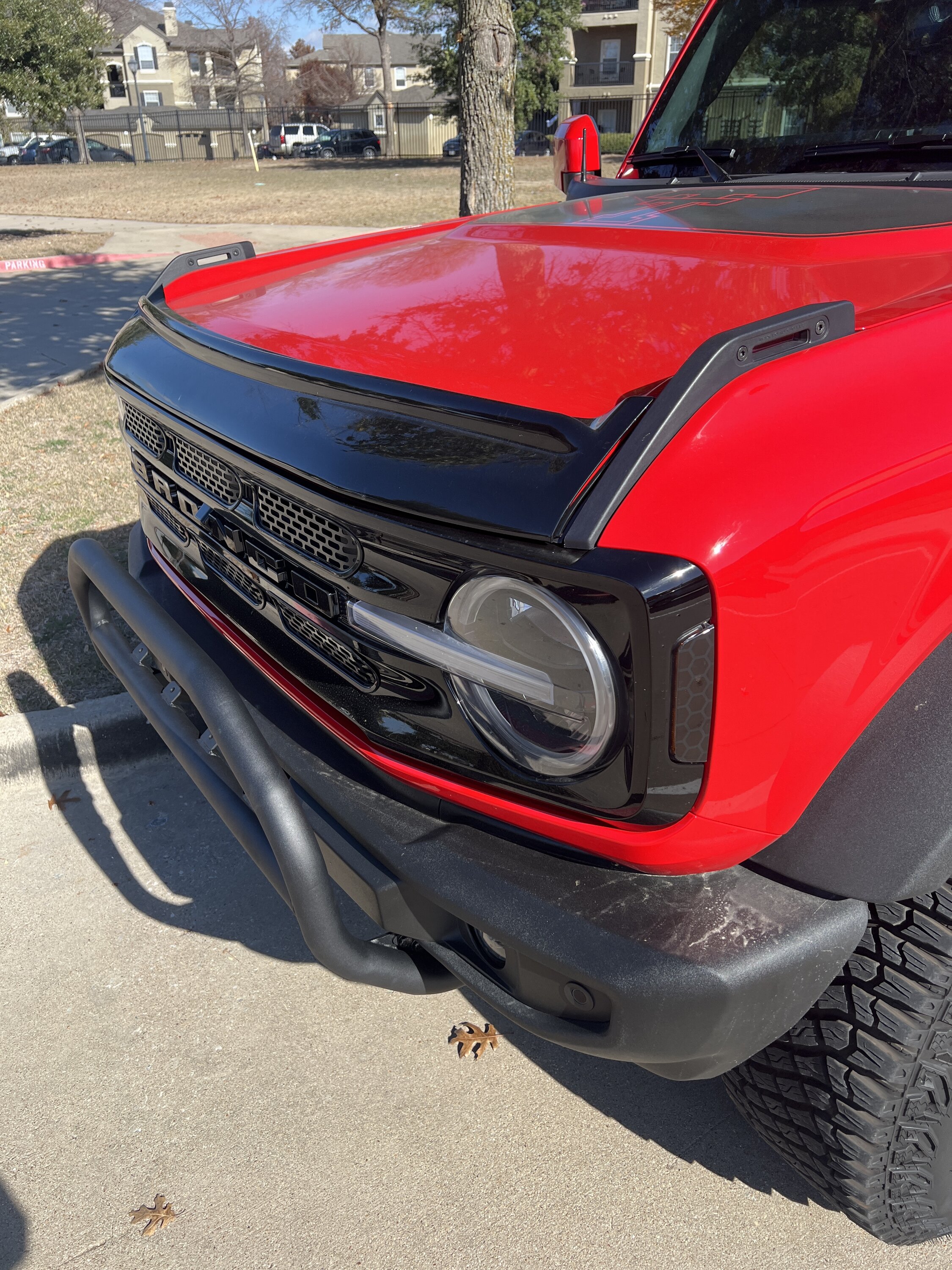 Ford Bronco Advanced Accessory Concepts nudge bar for standard plastic bumper image