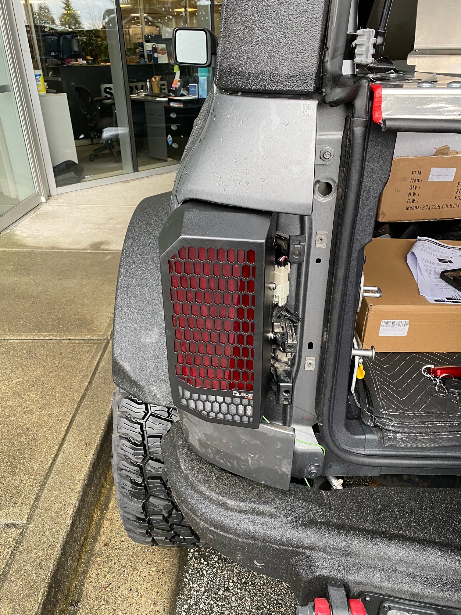 Ford Bronco Installed Quake LED Sequential Tail Lights.... 1st set in North America !!!! image0 (59)