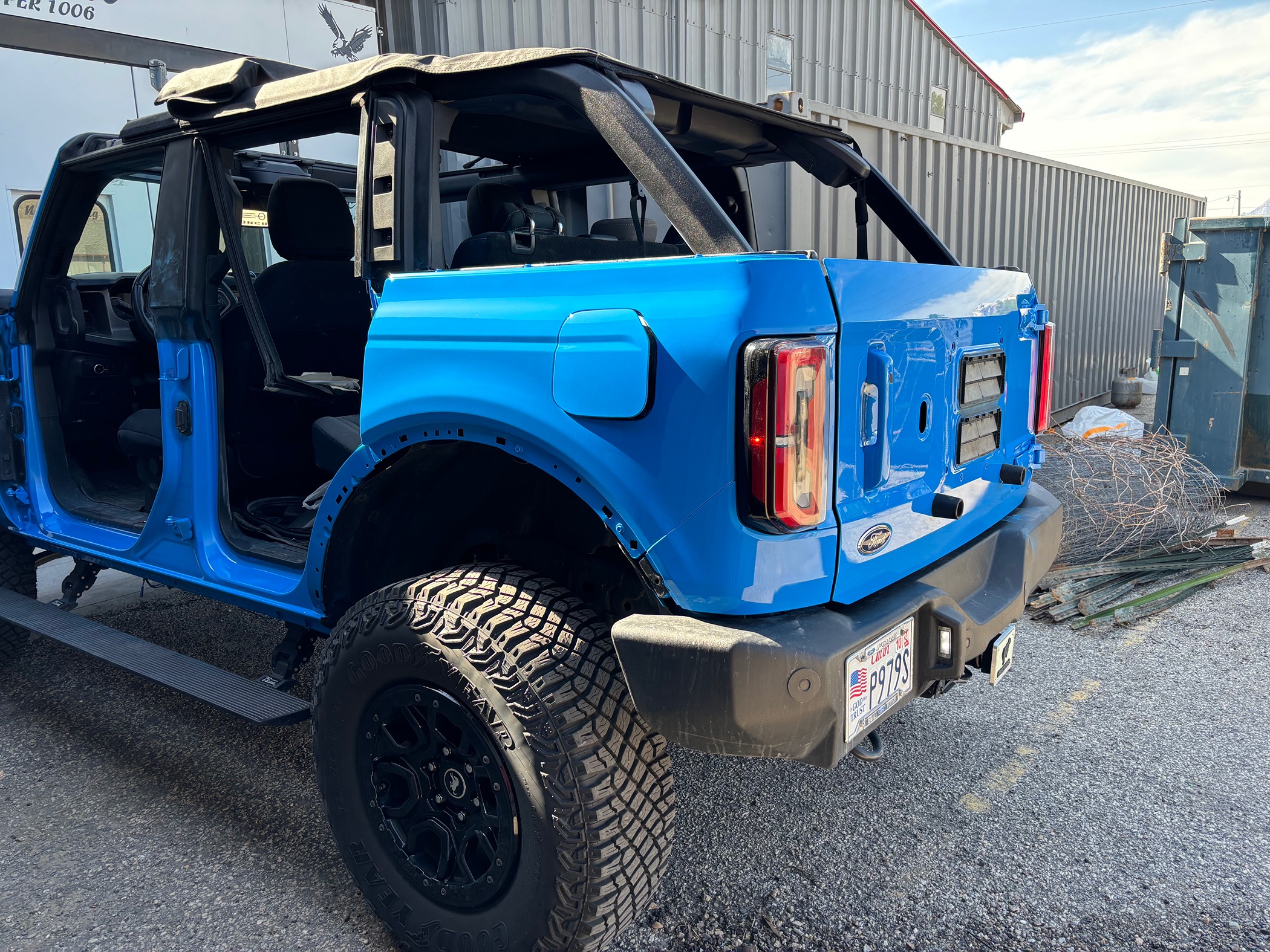 Ford Bronco Finally finished my Grabber Blue Bronco custom repaint! 😁 IMG_0761
