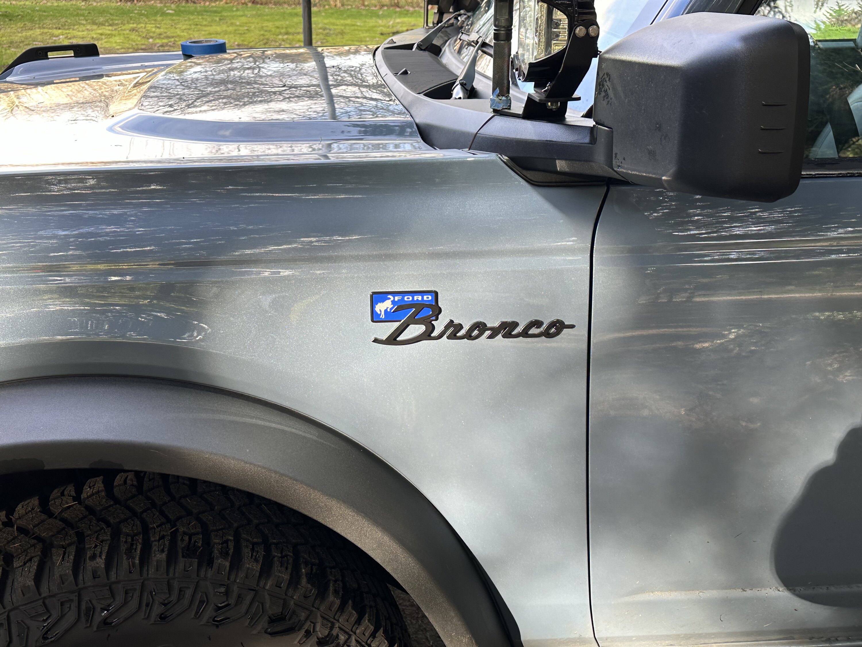 Ford Bronco AR | BRONCO CLASSIC DNA Fender Badge IMG_0256